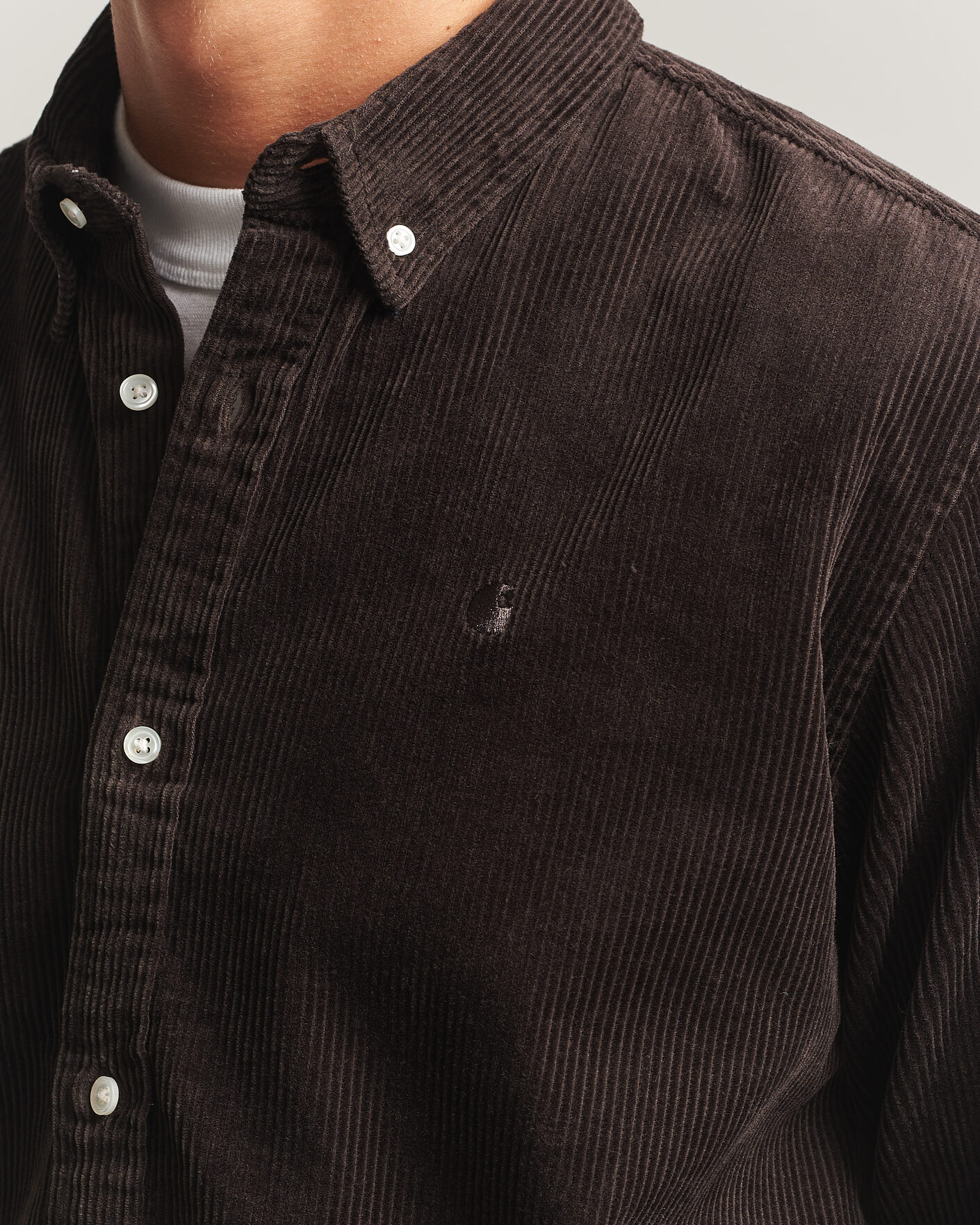 Heren | Overhemden | Carhartt WIP | Madison Cord Shirt Tobacco