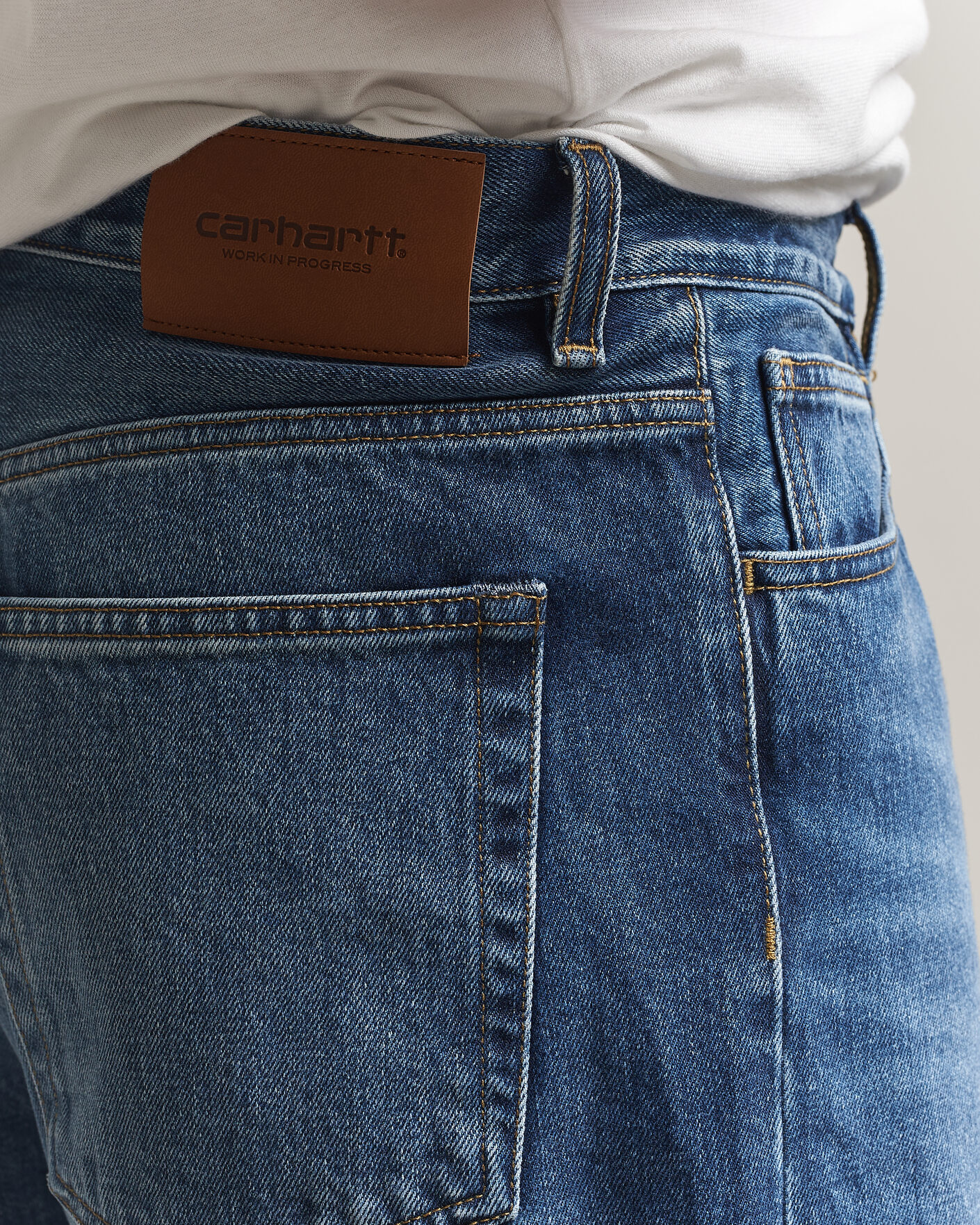 Homme | Pantalons | Carhartt WIP | Payson Pant Blue Marble Used Wash