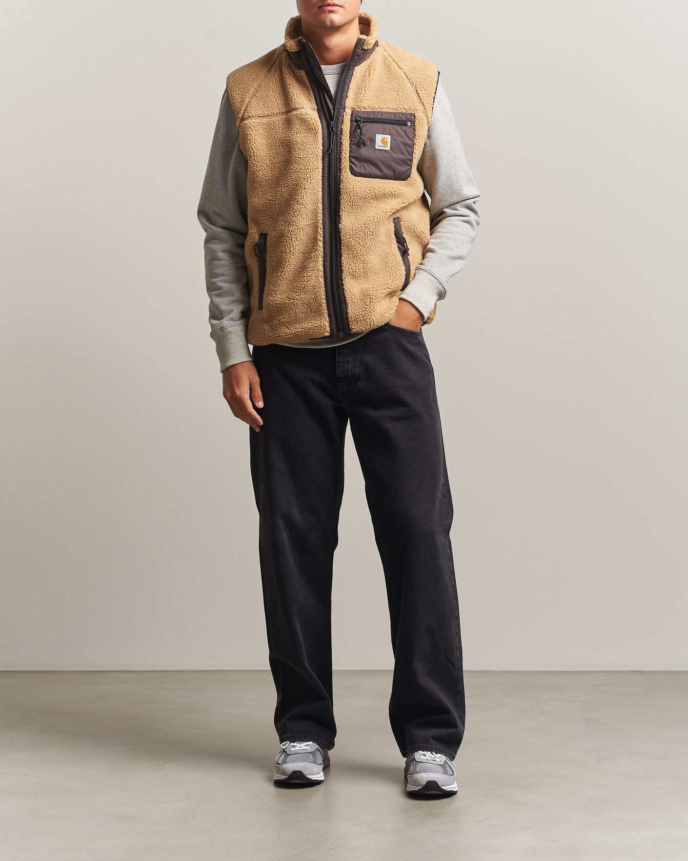 Homme | Gilets | Carhartt WIP | Prentis Pile Vest Tobacco