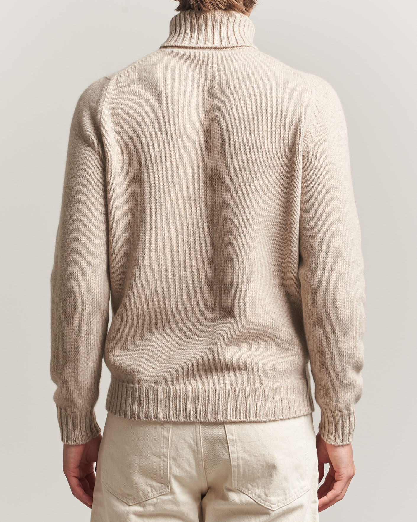 Homme | Pulls Et Tricots | Fedeli | Wool/Cashmere Rollneck Beige