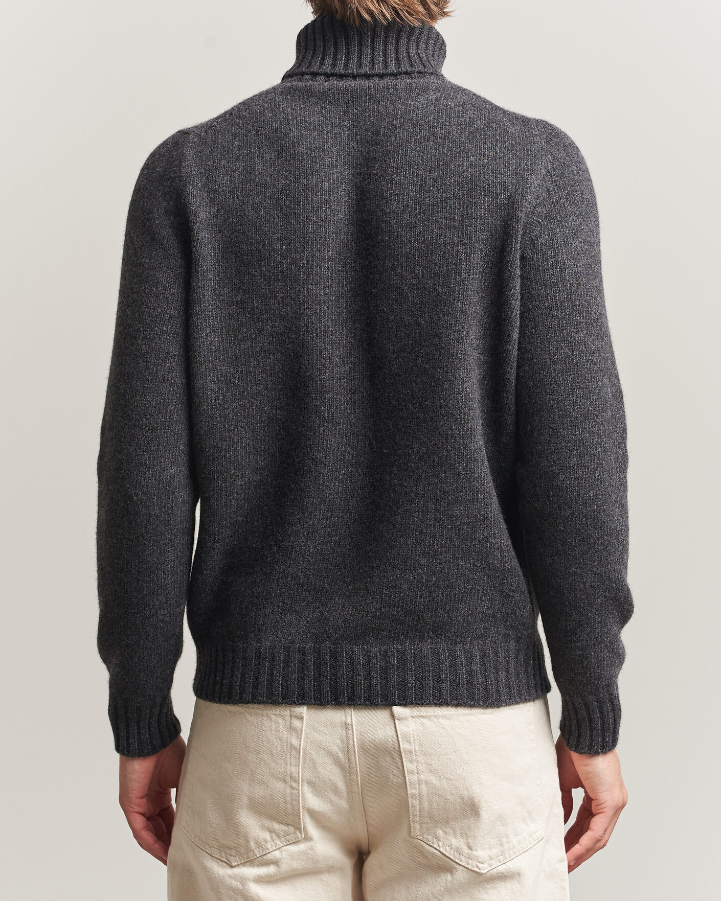 Homme | Pulls Et Tricots | Fedeli | Wool/Cashmere Rollneck Anthracite
