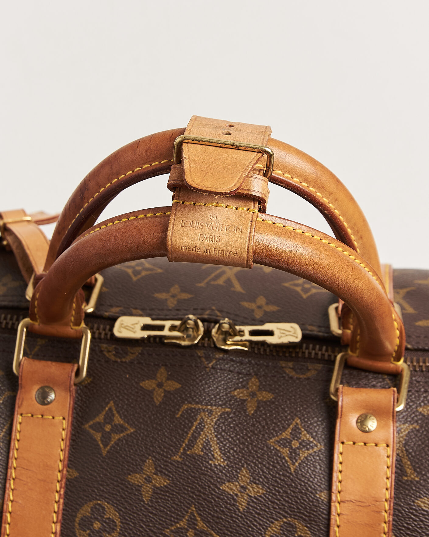 Heren | Pre-Owned & Vintage Bags | Louis Vuitton Pre-Owned | Keepall 55 Monogram