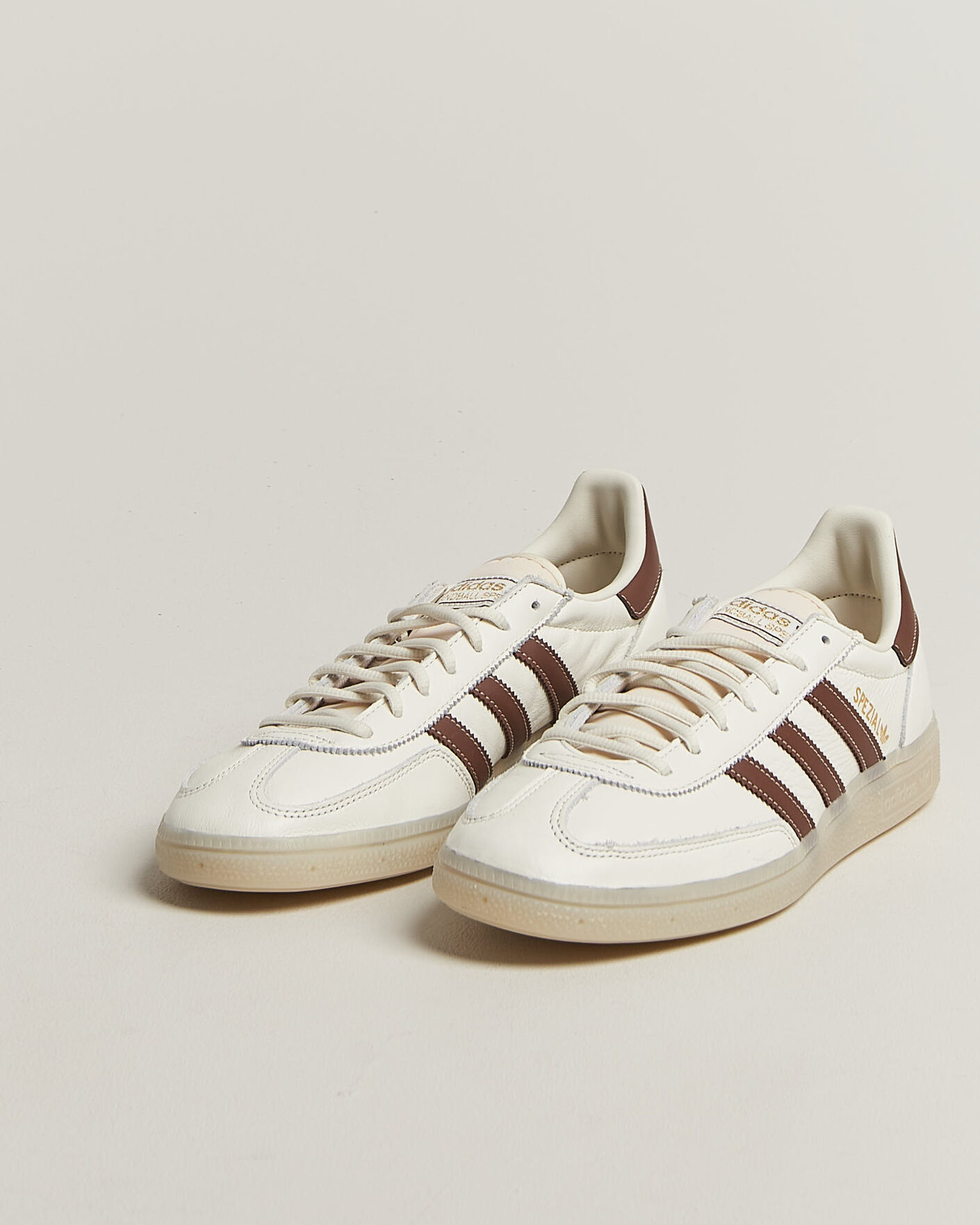 Homme | Baskets | adidas Originals | Handball Spezial Sneaker White/Brown