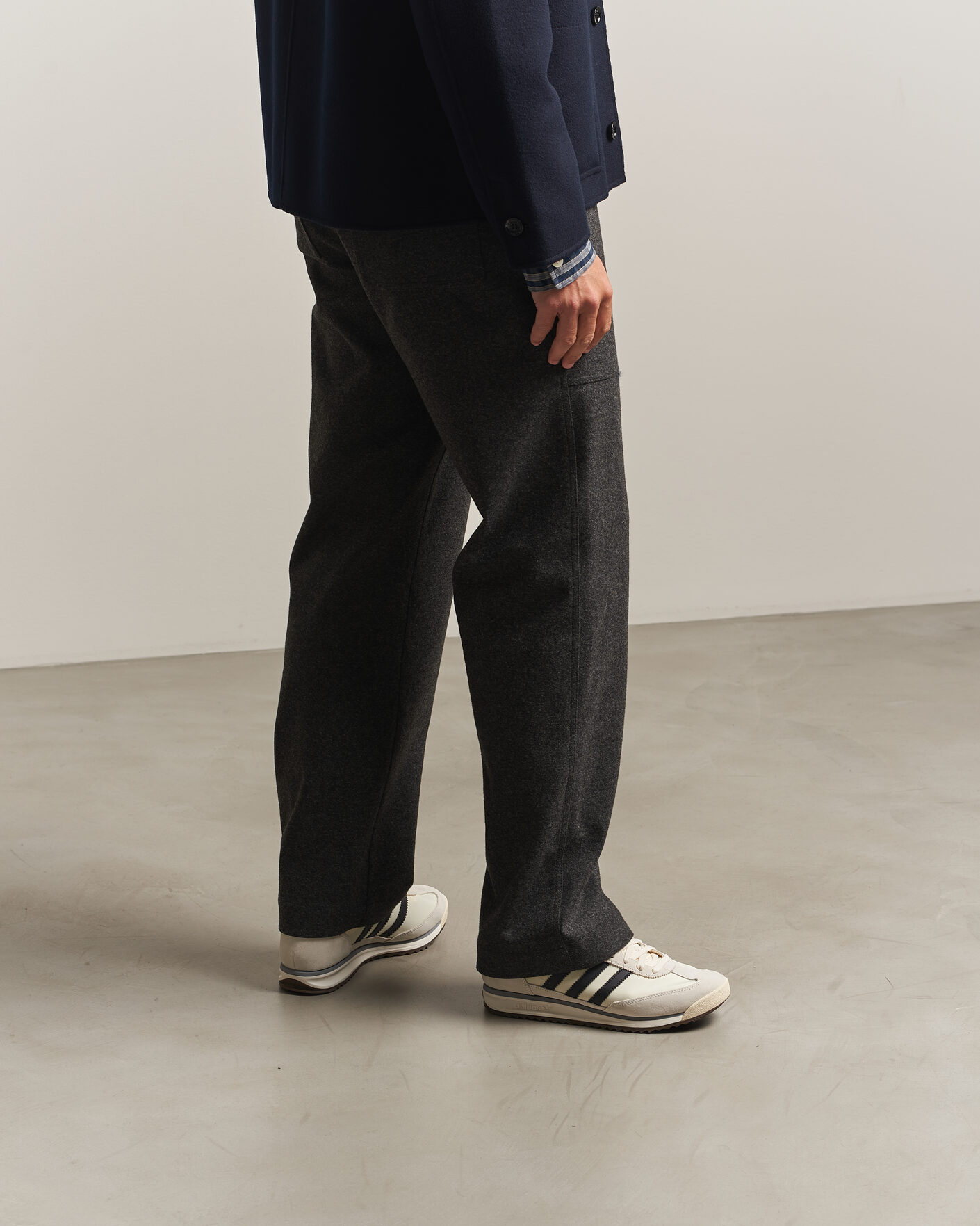 Homme | Baskets | adidas Originals | SL 72 RS Sneaker Off White/Black