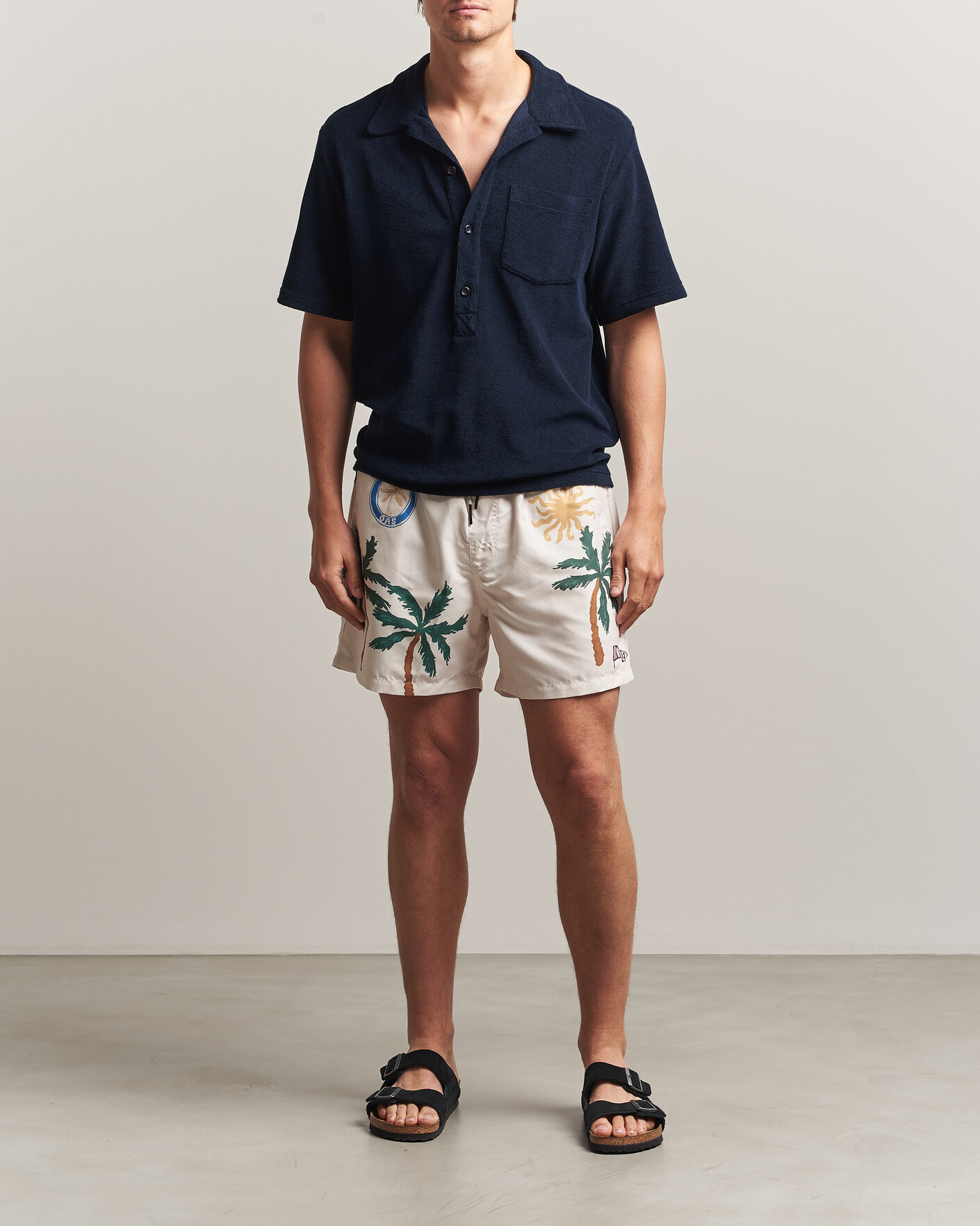 Homme | Maillots De Bain | OAS | Printed Swimshorts Multi