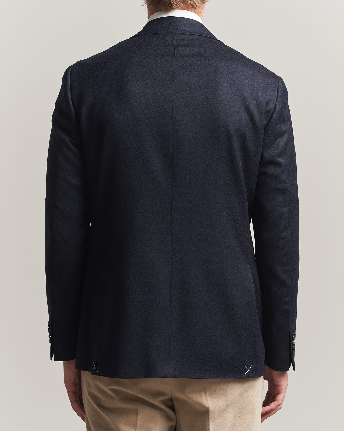 Heren | Blazers | Canali | Kei Impeccabile Flannel Blazer Navy