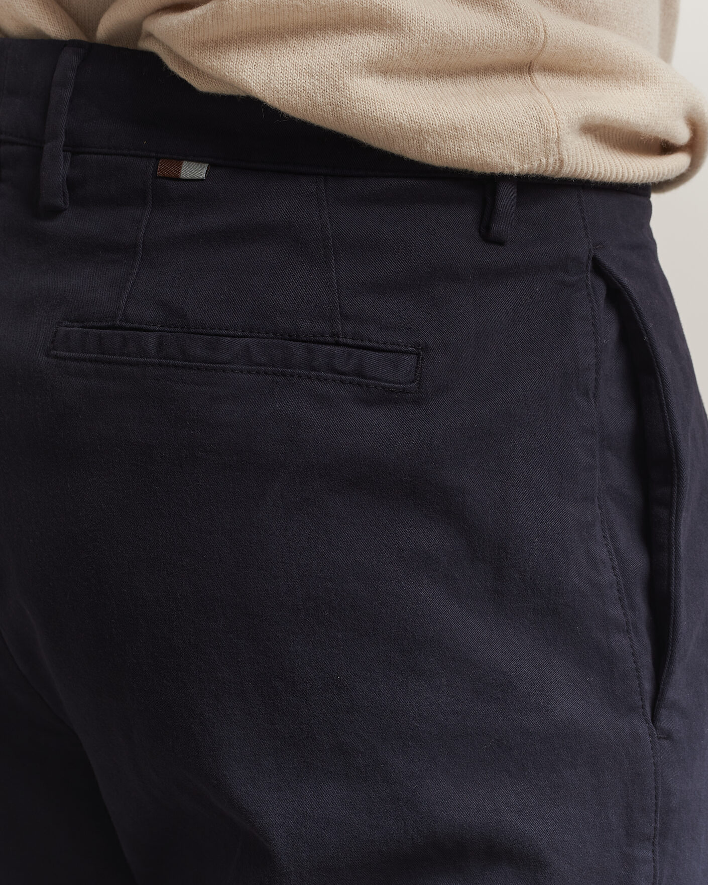 Homme | Pantalons | Canali | Cotton/Cashmere Chinos Navy