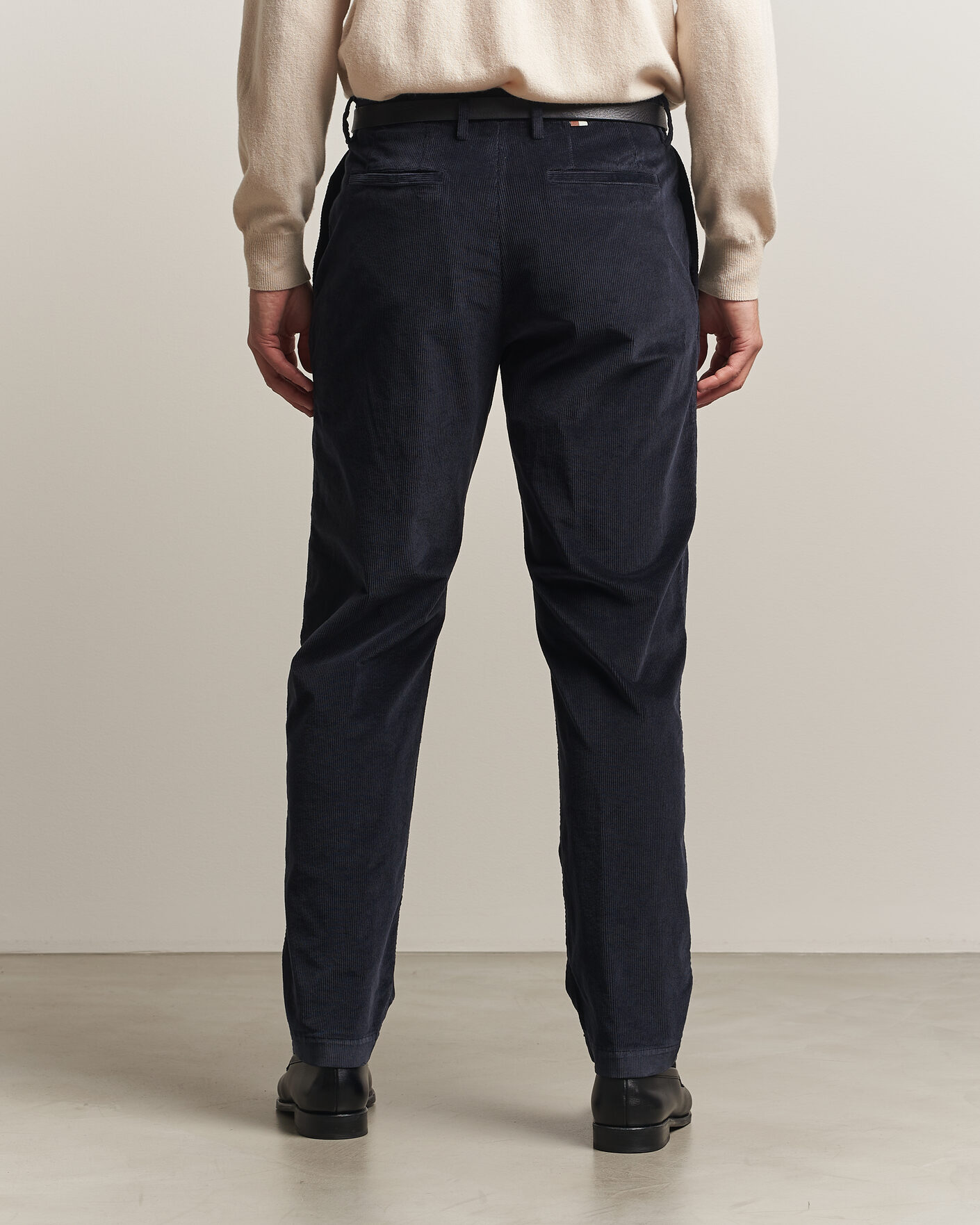Heren | Broeken | Canali | Comfort Corduroy Pants Navy