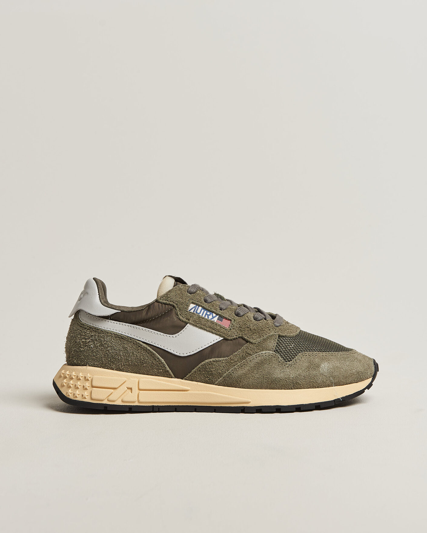Homme | Baskets | Autry | Reelwind Running Sneaker Olive Night/Grey