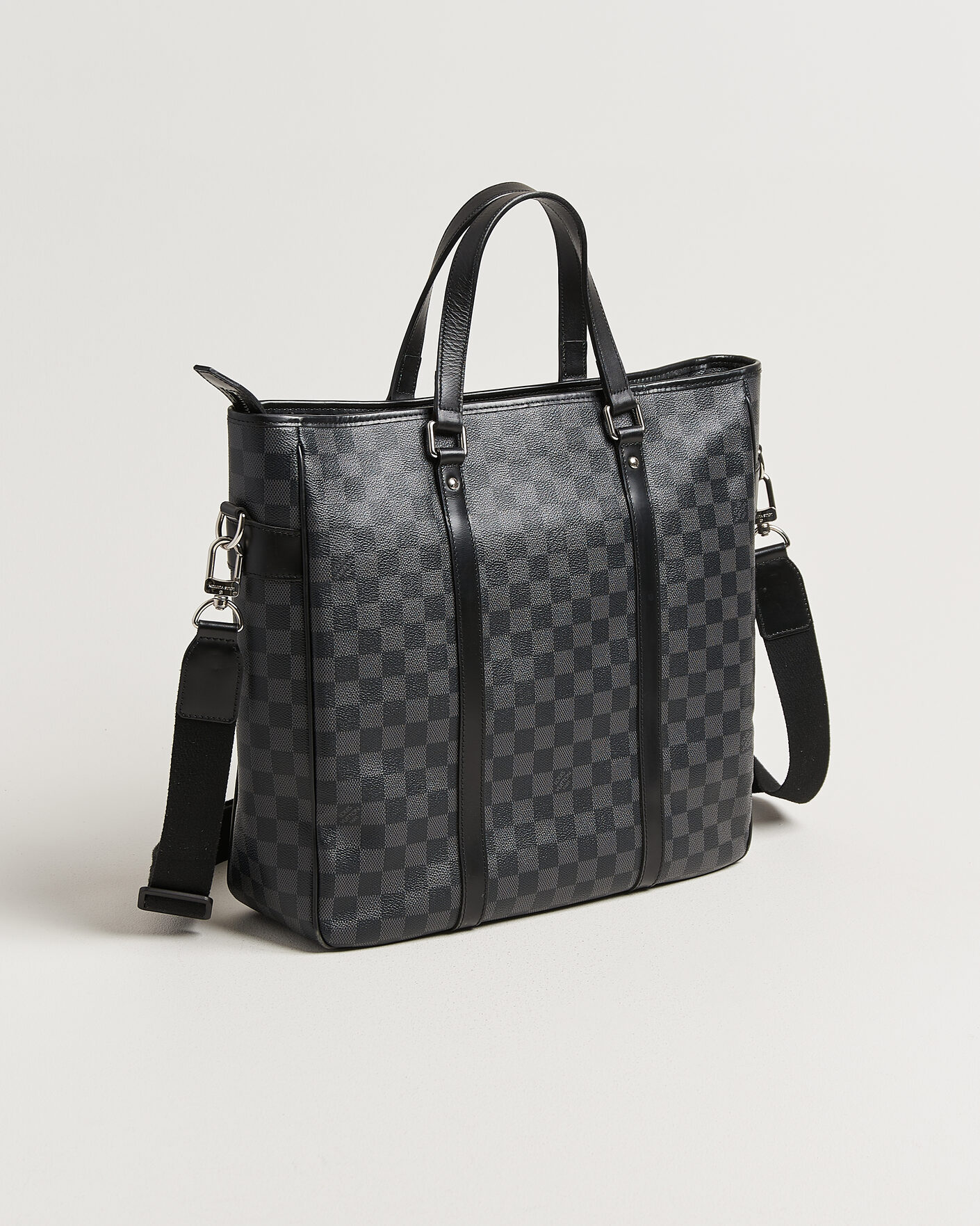 Homme | Pre-Owned & Vintage Bags | Louis Vuitton Pre-Owned | Tadao Tote Bag Damier Graphite