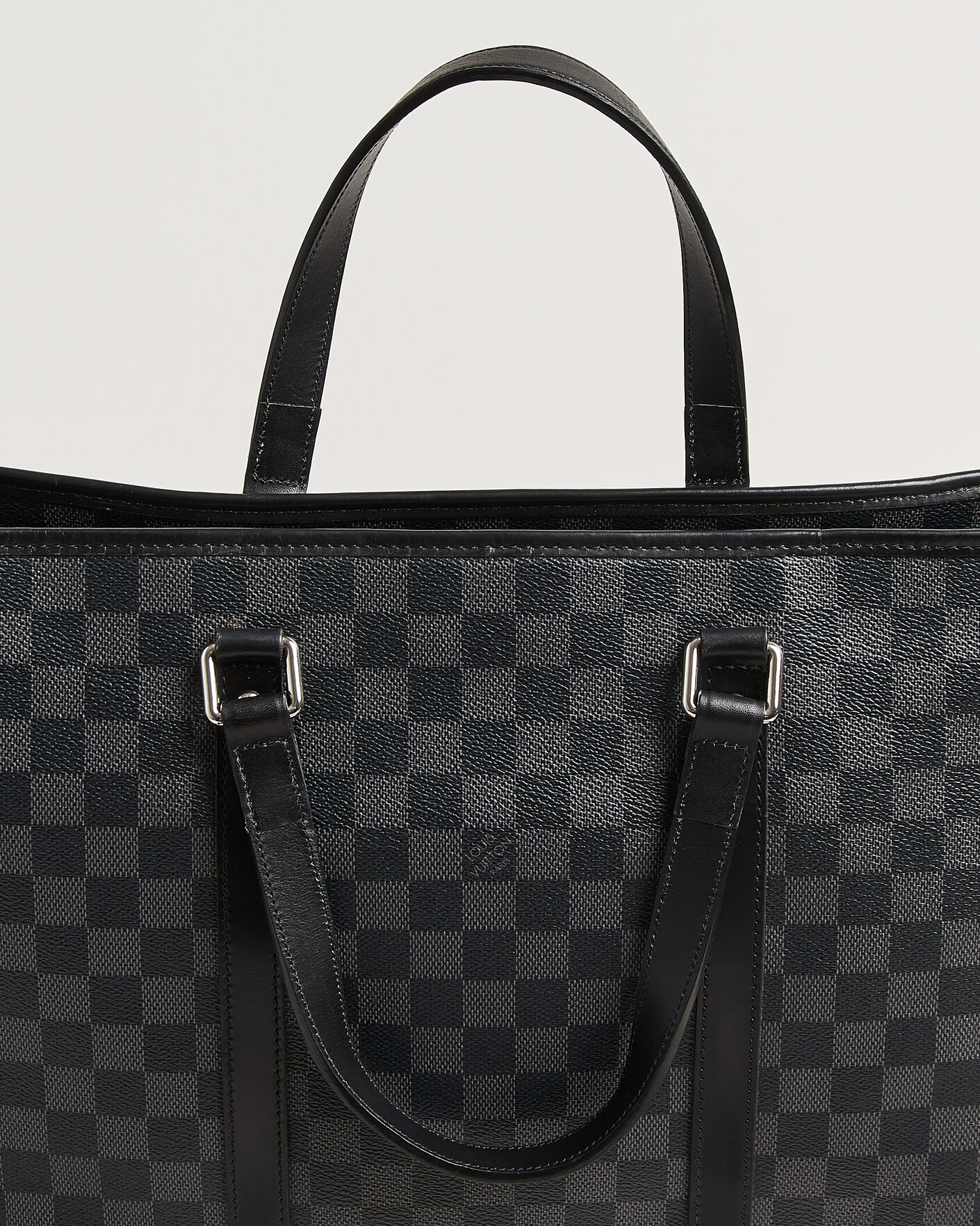 Homme | Pre-Owned & Vintage Bags | Louis Vuitton Pre-Owned | Tadao Tote Bag Damier Graphite