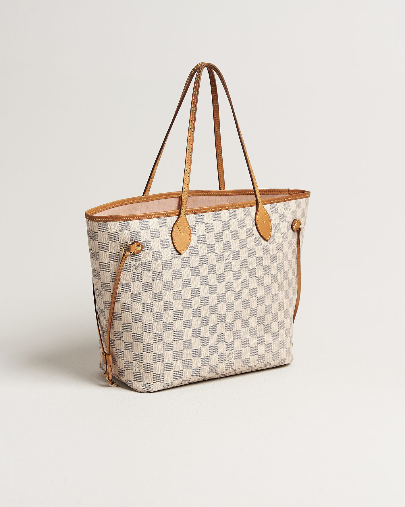 Heren | Pre-Owned & Vintage Bags | Louis Vuitton Pre-Owned | Neverfull MM Damier Azur