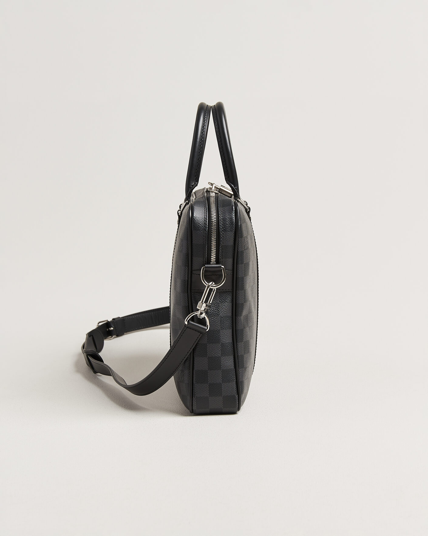 Homme | Louis Vuitton Pre-Owned Porte Documents Damier Graphite | Louis Vuitton Pre-Owned | Porte Documents Damier Graphite