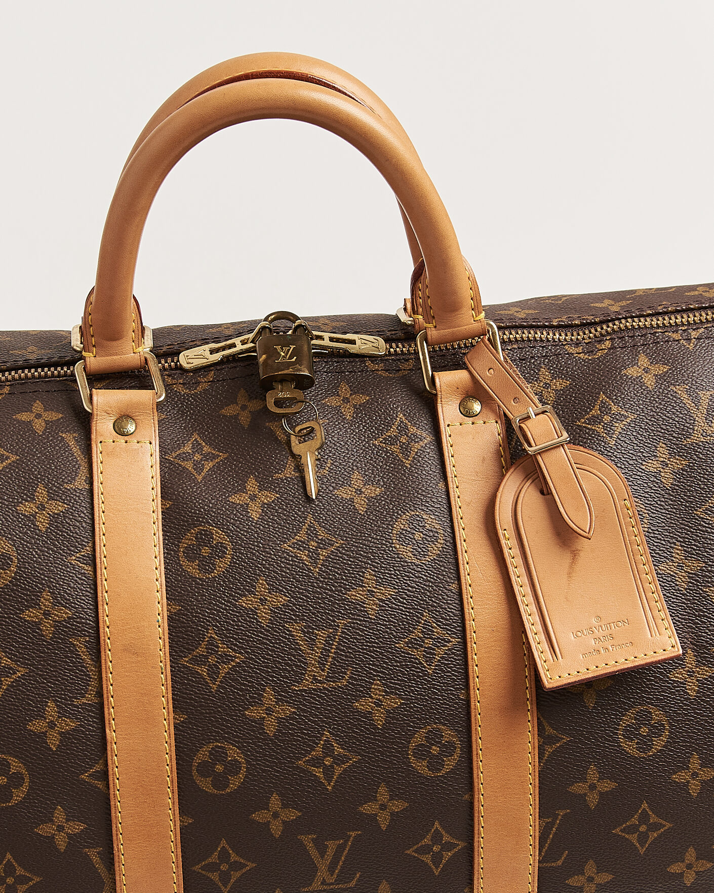 Homme | Pre-Owned & Vintage Bags | Louis Vuitton Pre-Owned | Keepall 55 Bandouliére Monogram