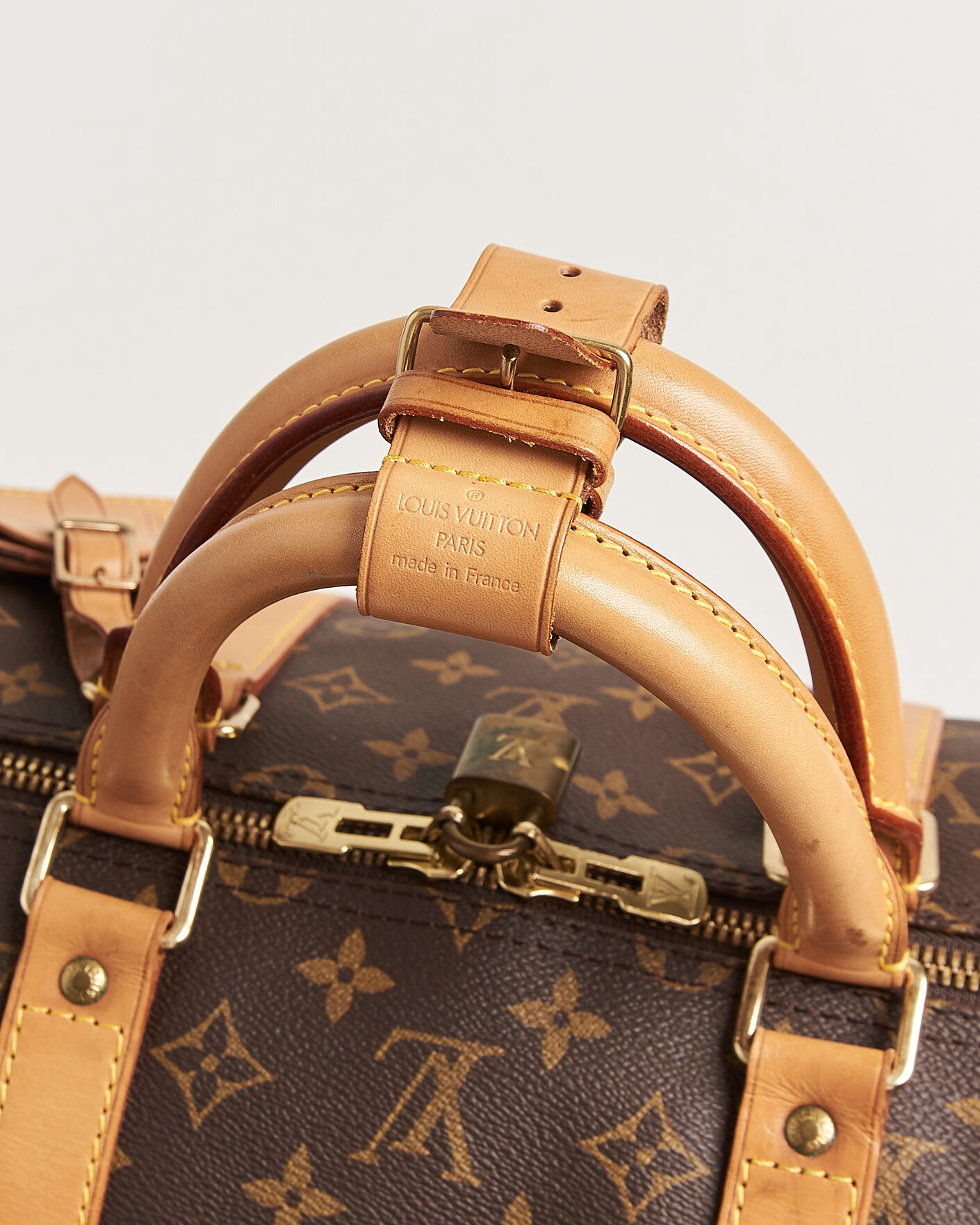 Homme | Pre-Owned & Vintage Bags | Louis Vuitton Pre-Owned | Keepall 55 Bandouliére Monogram