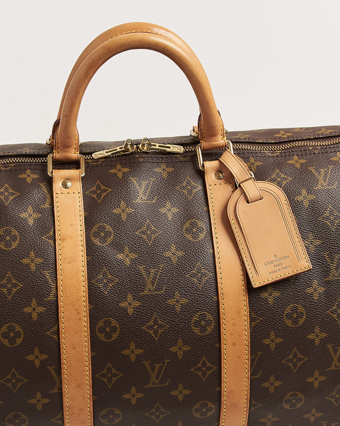 Homme | Louis Vuitton Pre-Owned Keepall 55 Monogram | Louis Vuitton Pre-Owned | Keepall 55 Monogram