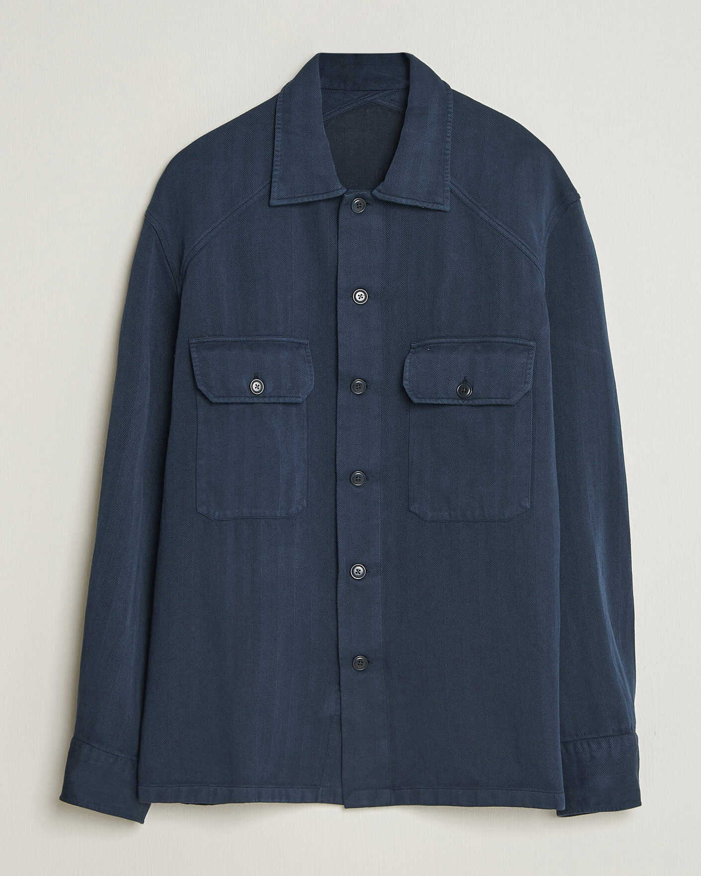 Heren | Overhemden | Ralph Lauren Purple Label | Long Sleeve Shirt Racing Navy