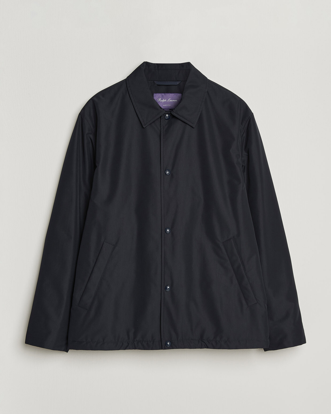 Homme | Manteaux Et Vestes | Ralph Lauren Purple Label | Nylon Bomber Jacket Racing Navy