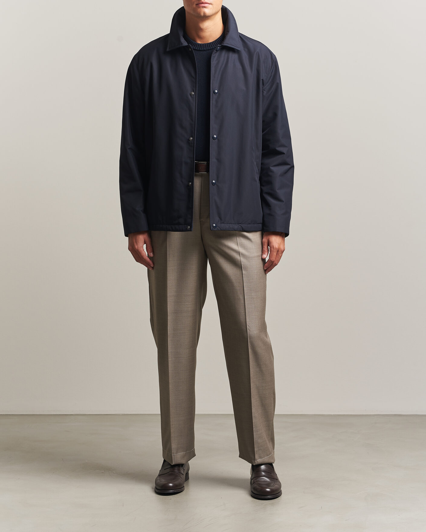 Homme | Manteaux Et Vestes | Ralph Lauren Purple Label | Nylon Bomber Jacket Racing Navy