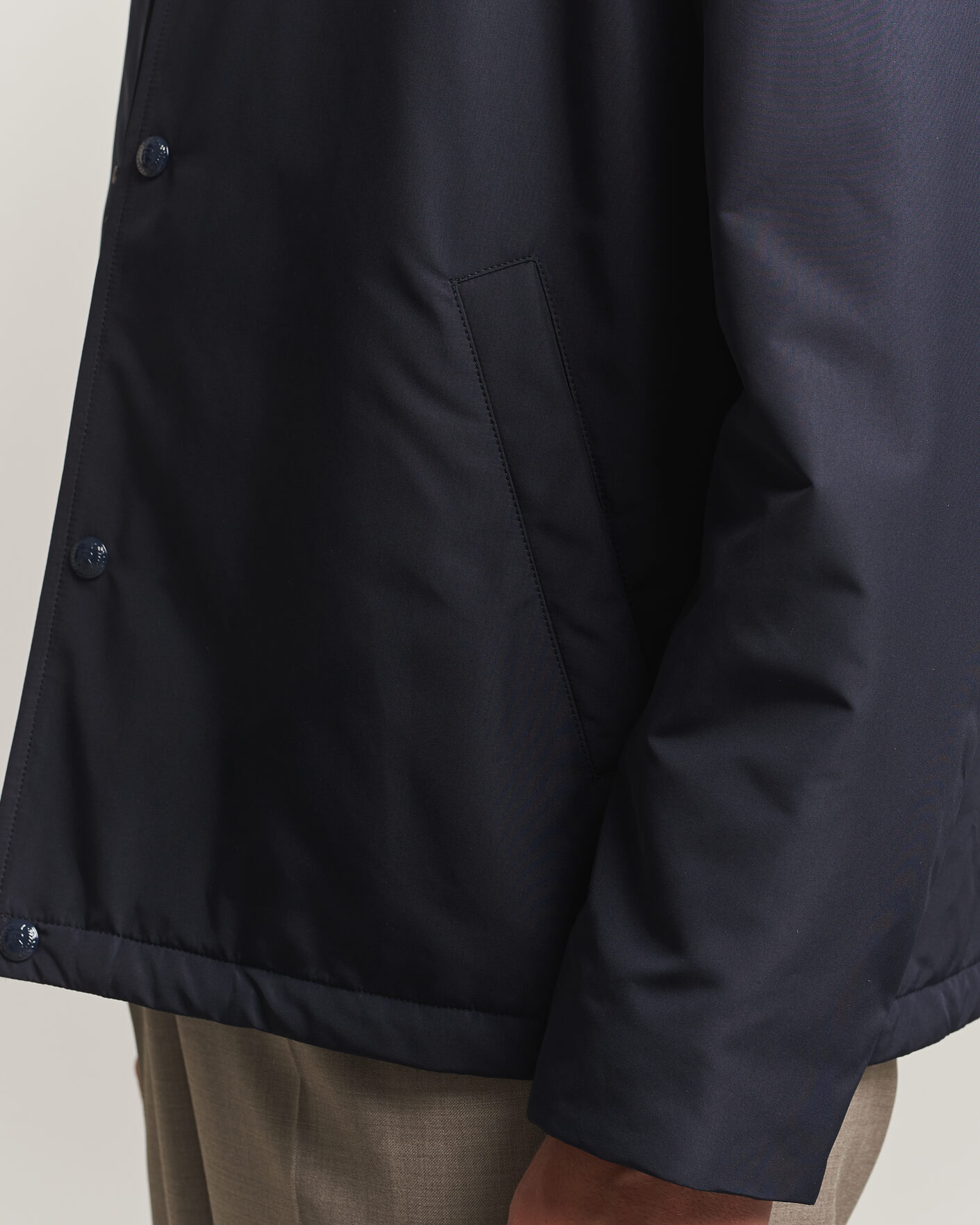 Homme | Manteaux Et Vestes | Ralph Lauren Purple Label | Nylon Bomber Jacket Racing Navy