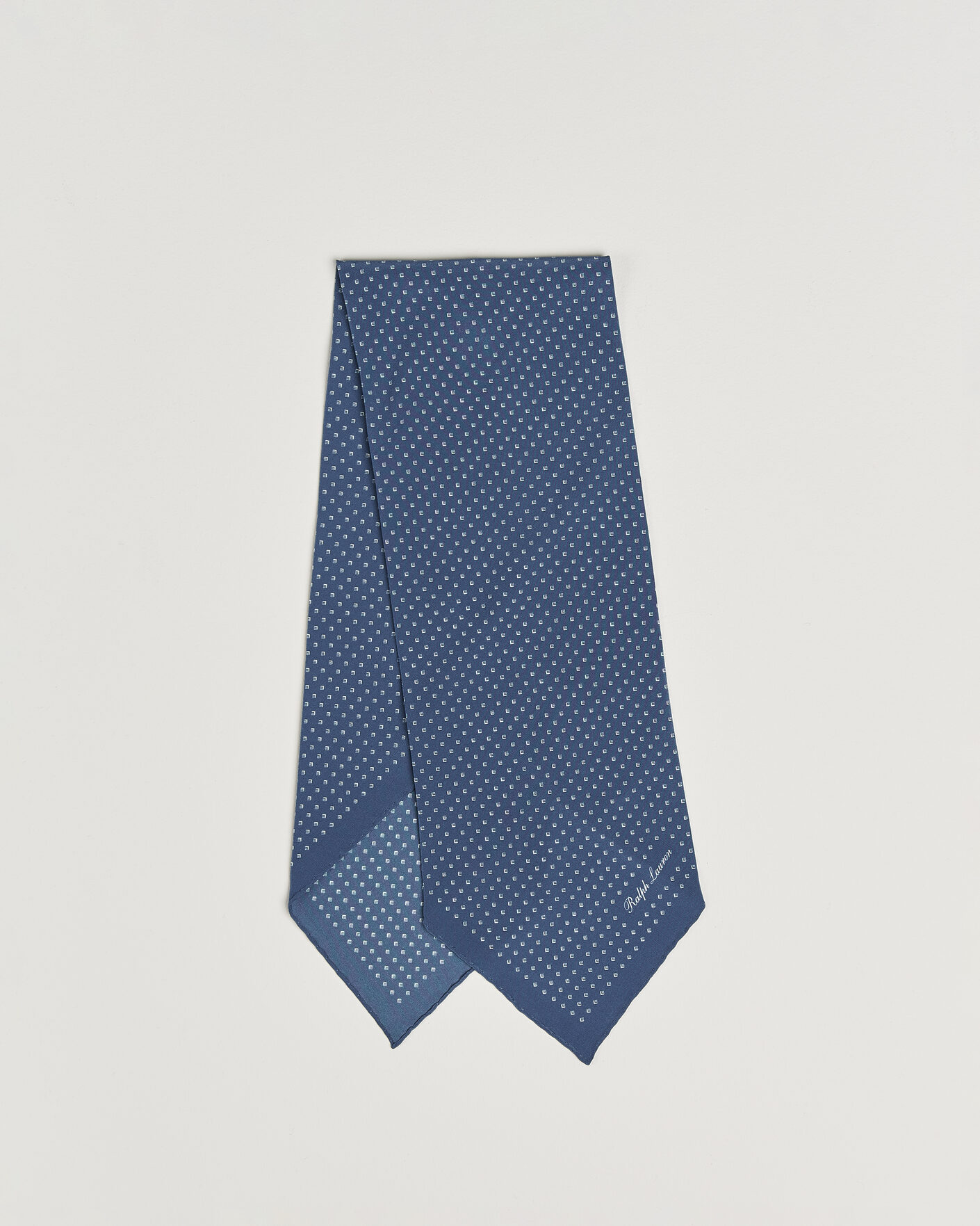 Heren | Sjaals | Ralph Lauren Purple Label | Silk Neckerchief Blue Horizon
