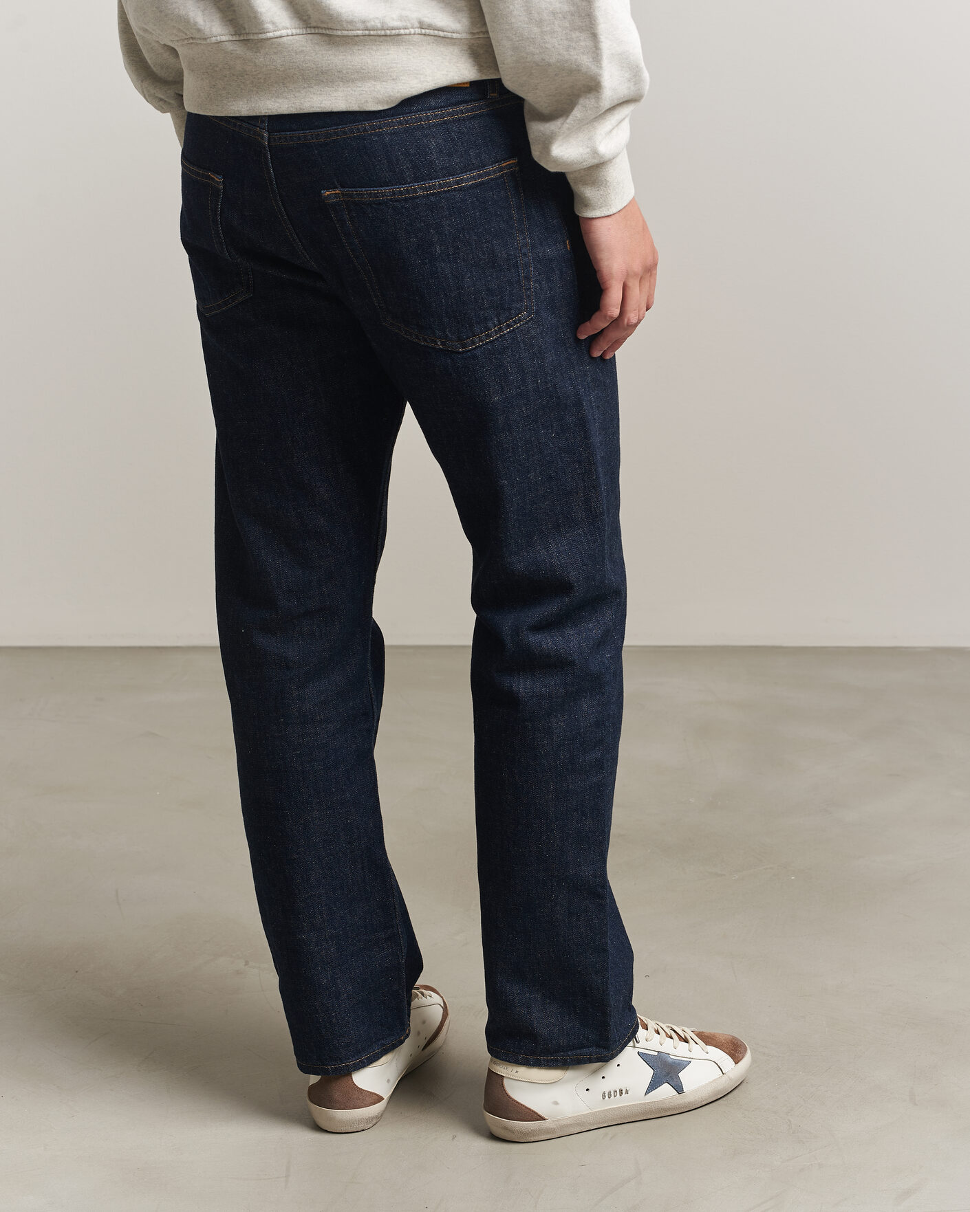 Heren | Sneakers | Golden Goose | Super-Star Sneakers White/Denim