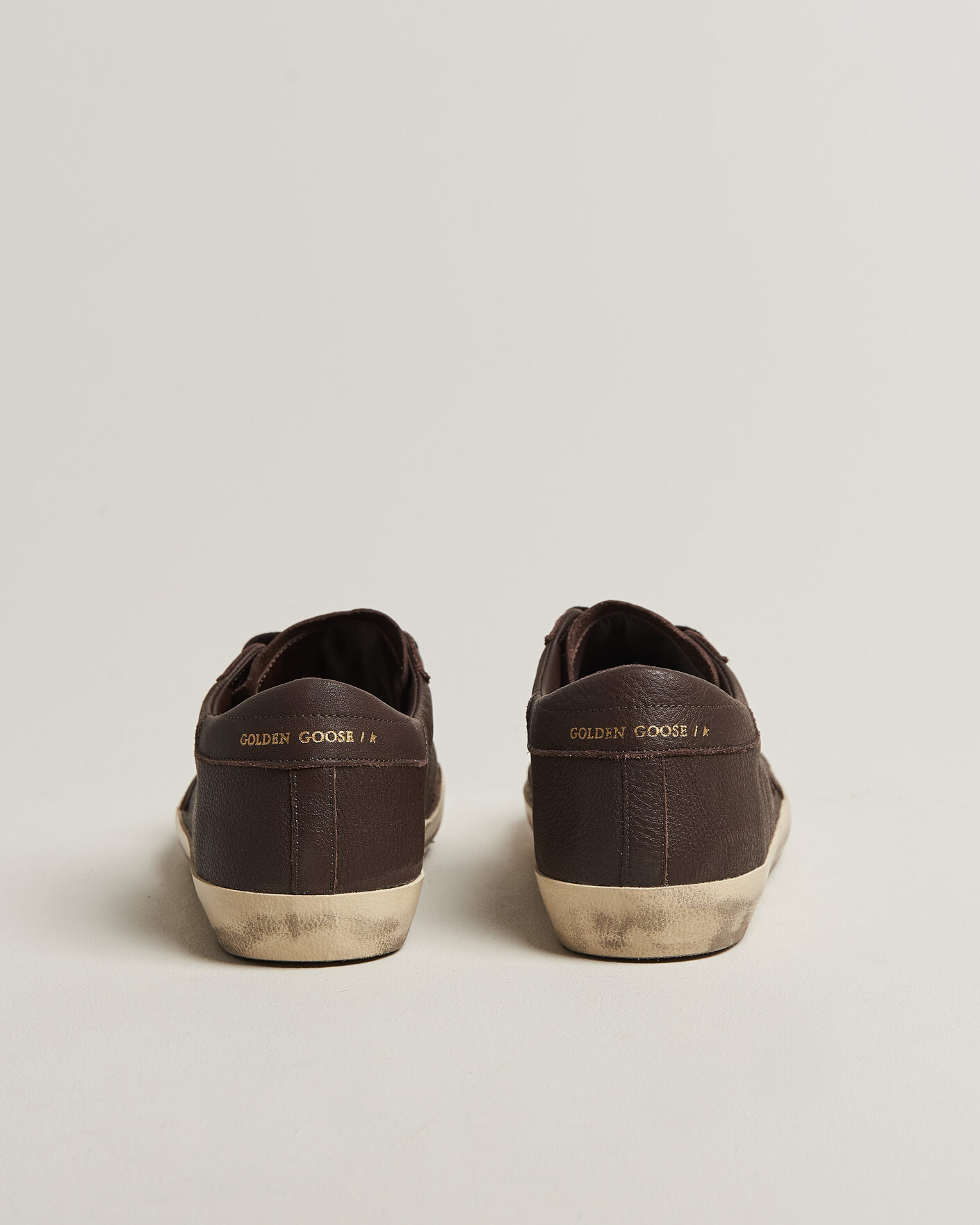 Homme | Baskets | Golden Goose | Super-Star Sneakers Dark Brown