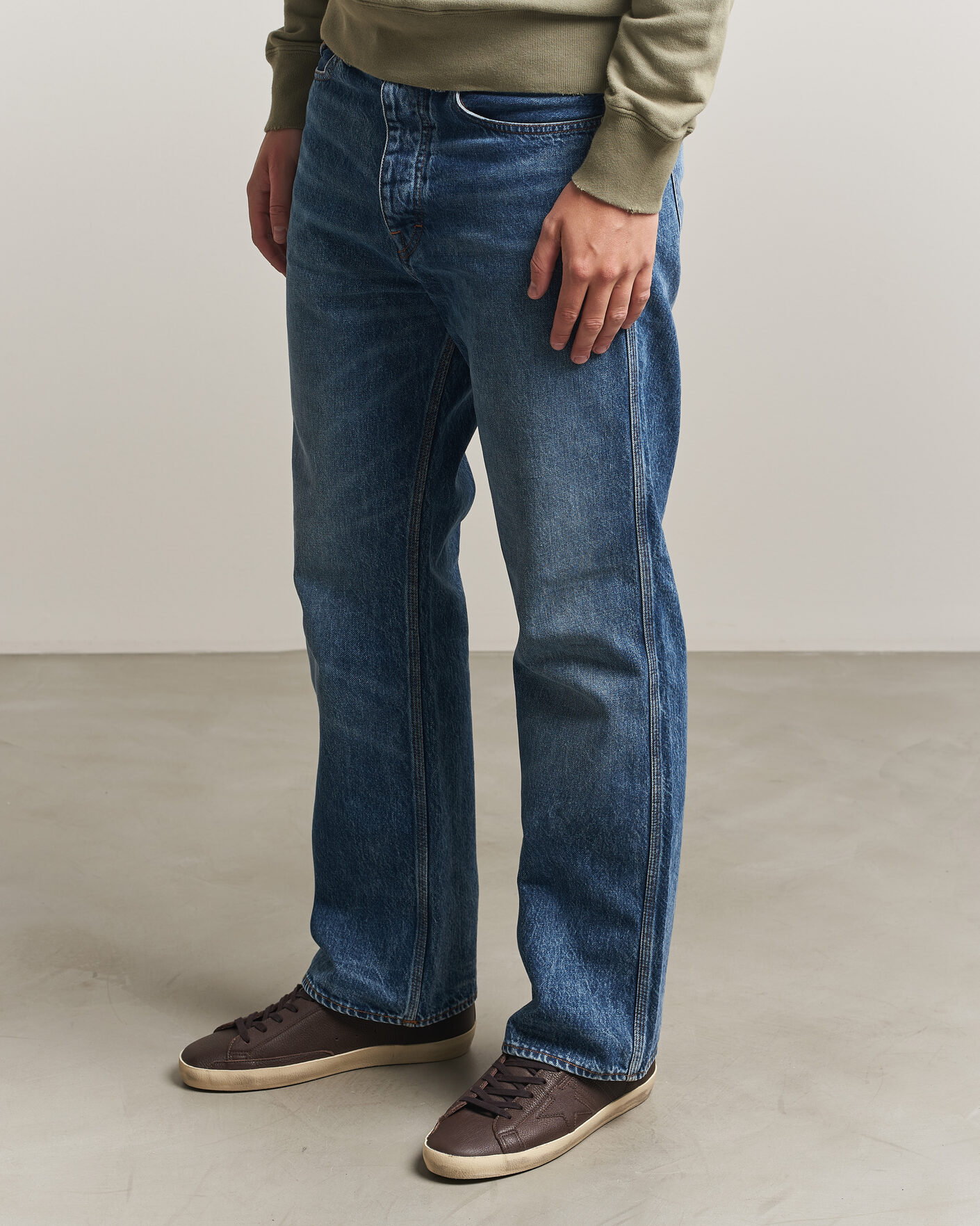 Homme | Baskets | Golden Goose | Super-Star Sneakers Dark Brown