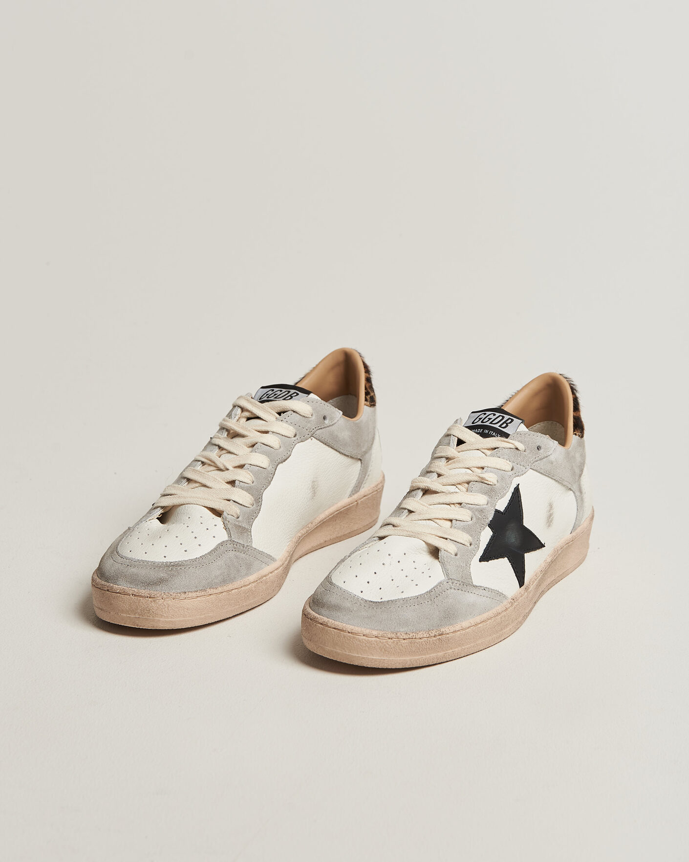 Homme | Baskets | Golden Goose | Ball Star Sneakers White/Grey