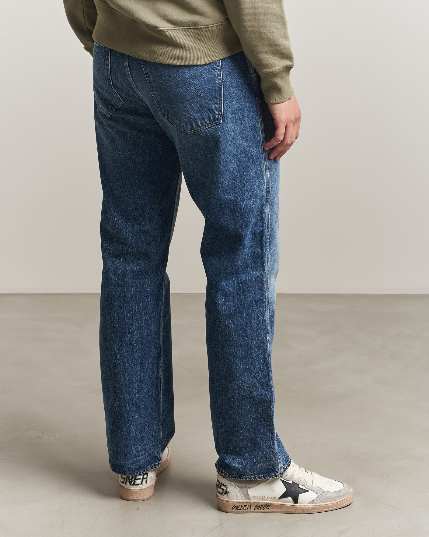 Homme | Baskets | Golden Goose | Ball Star Sneakers White/Grey