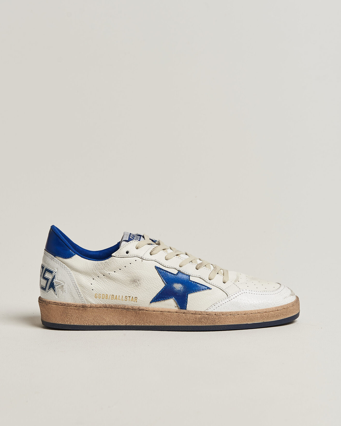 Heren | Sneakers | Golden Goose | Ball Star Sneakers White/Blue
