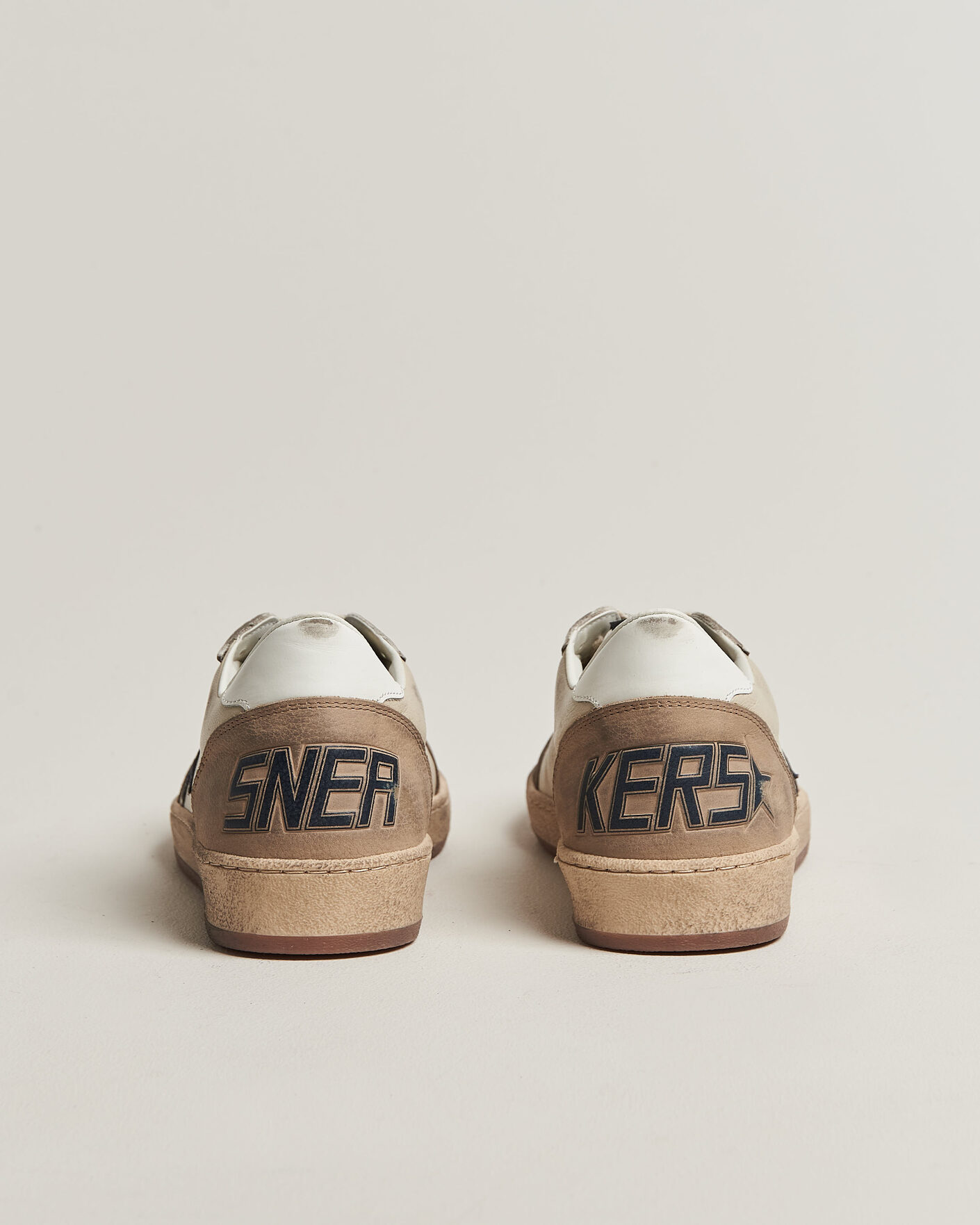 Heren | Sneakers | Golden Goose | Ball Star Sneakers Cream/Grey