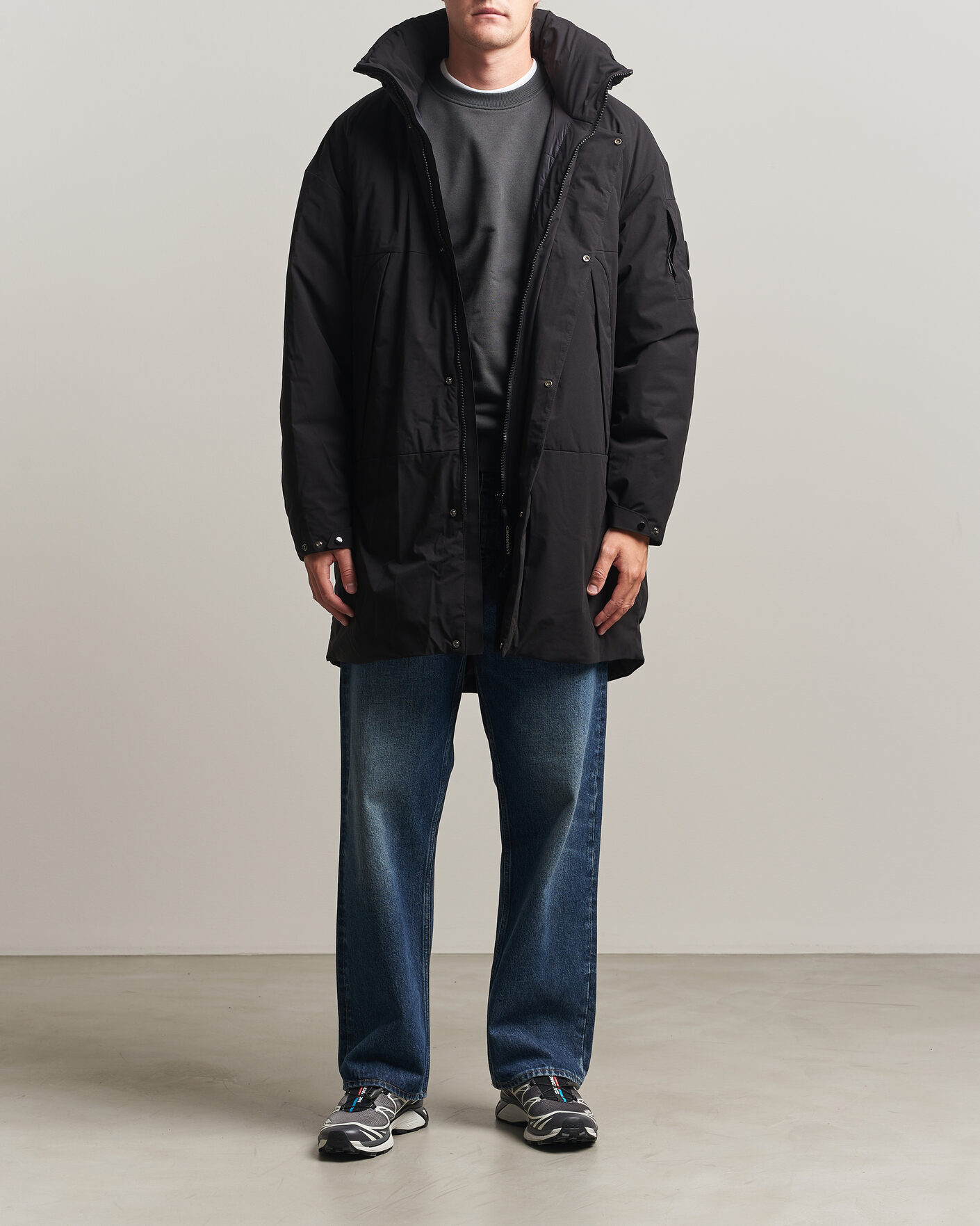 Heren | Jassen | C.P. Company | Pro-Tek Lightweight Padded Parka Black