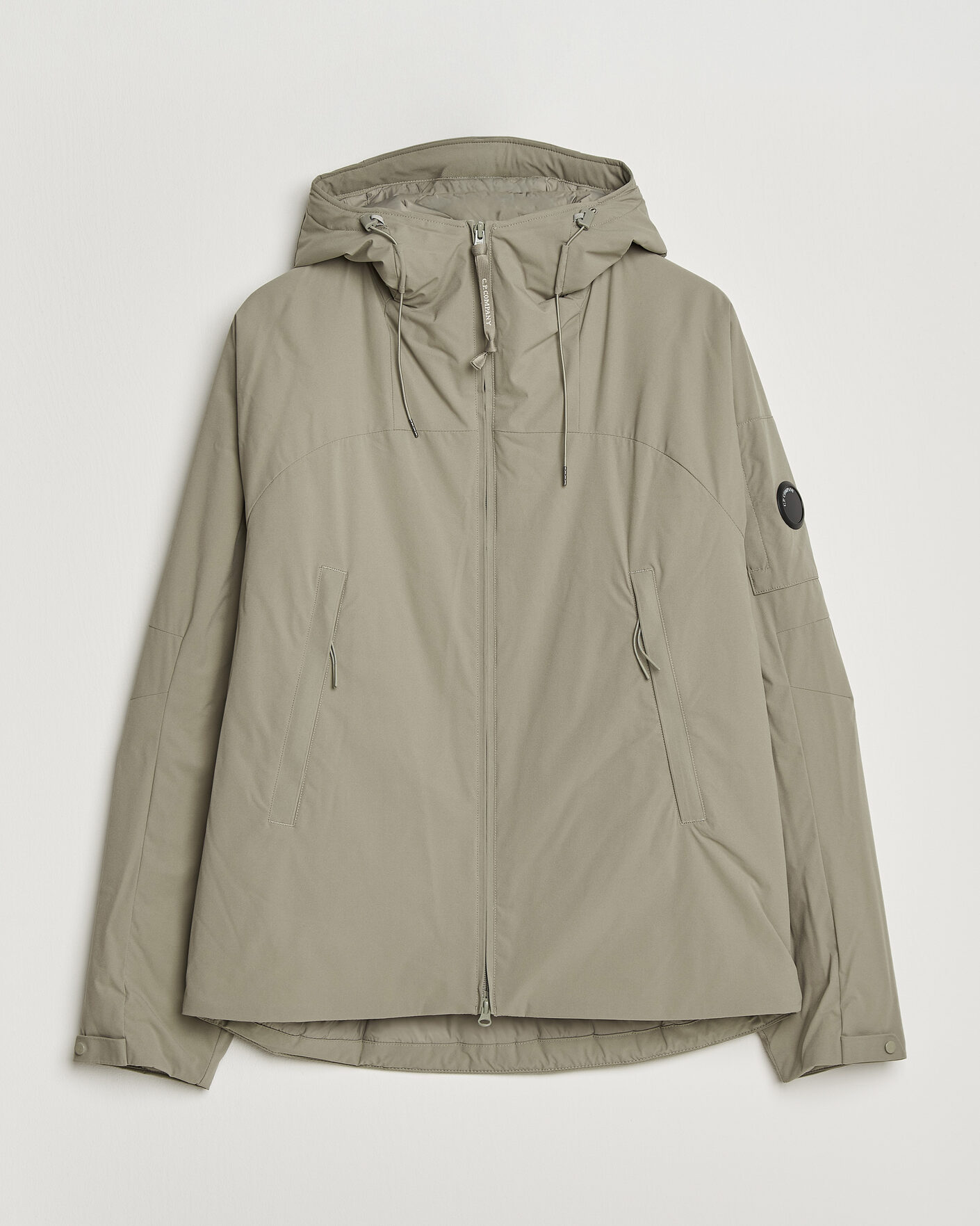 Homme | Manteaux Et Vestes | C.P. Company | Pro-Tek Lightweight Padded Hood Jacket Light Grey