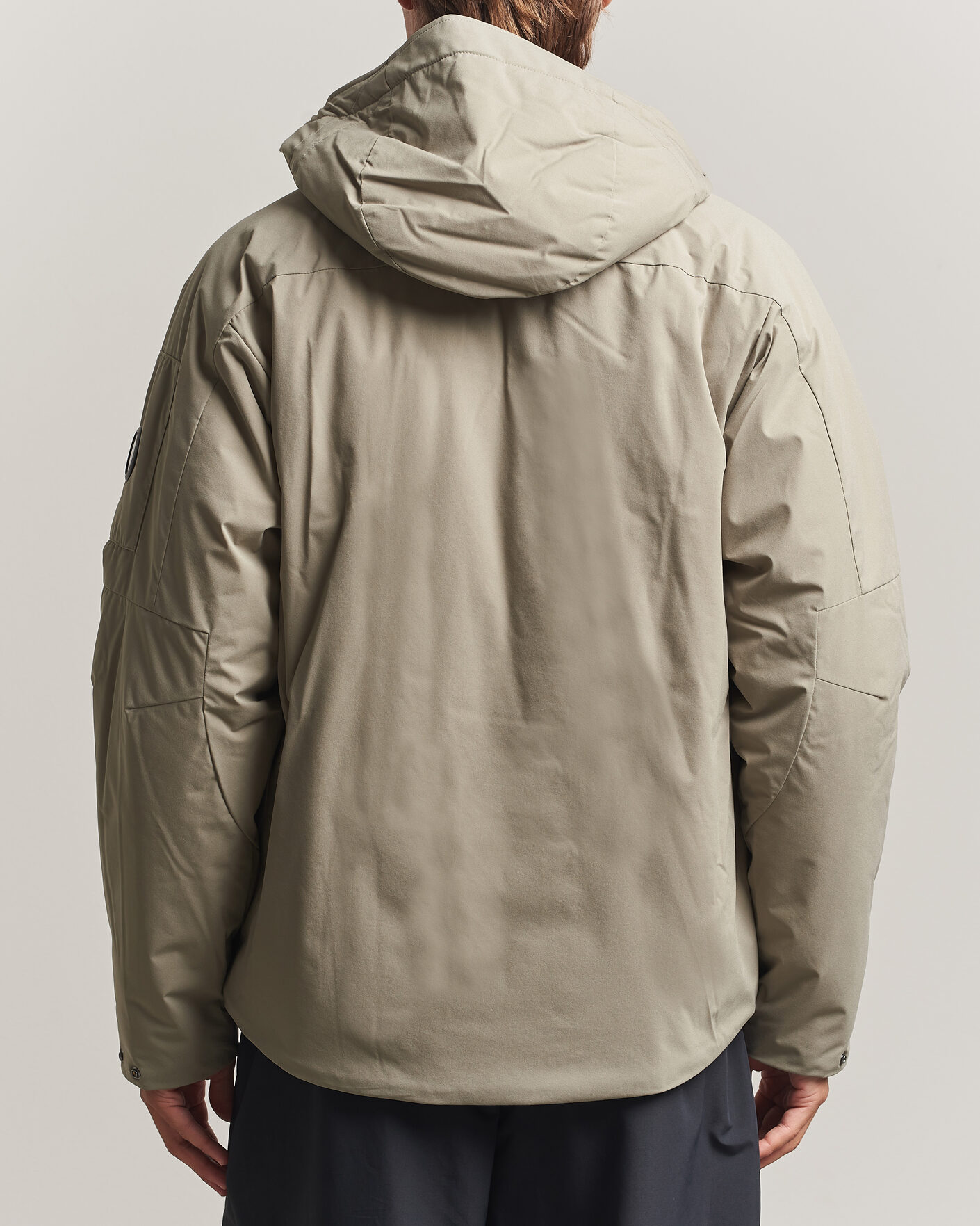 Homme | Manteaux Et Vestes | C.P. Company | Pro-Tek Lightweight Padded Hood Jacket Light Grey