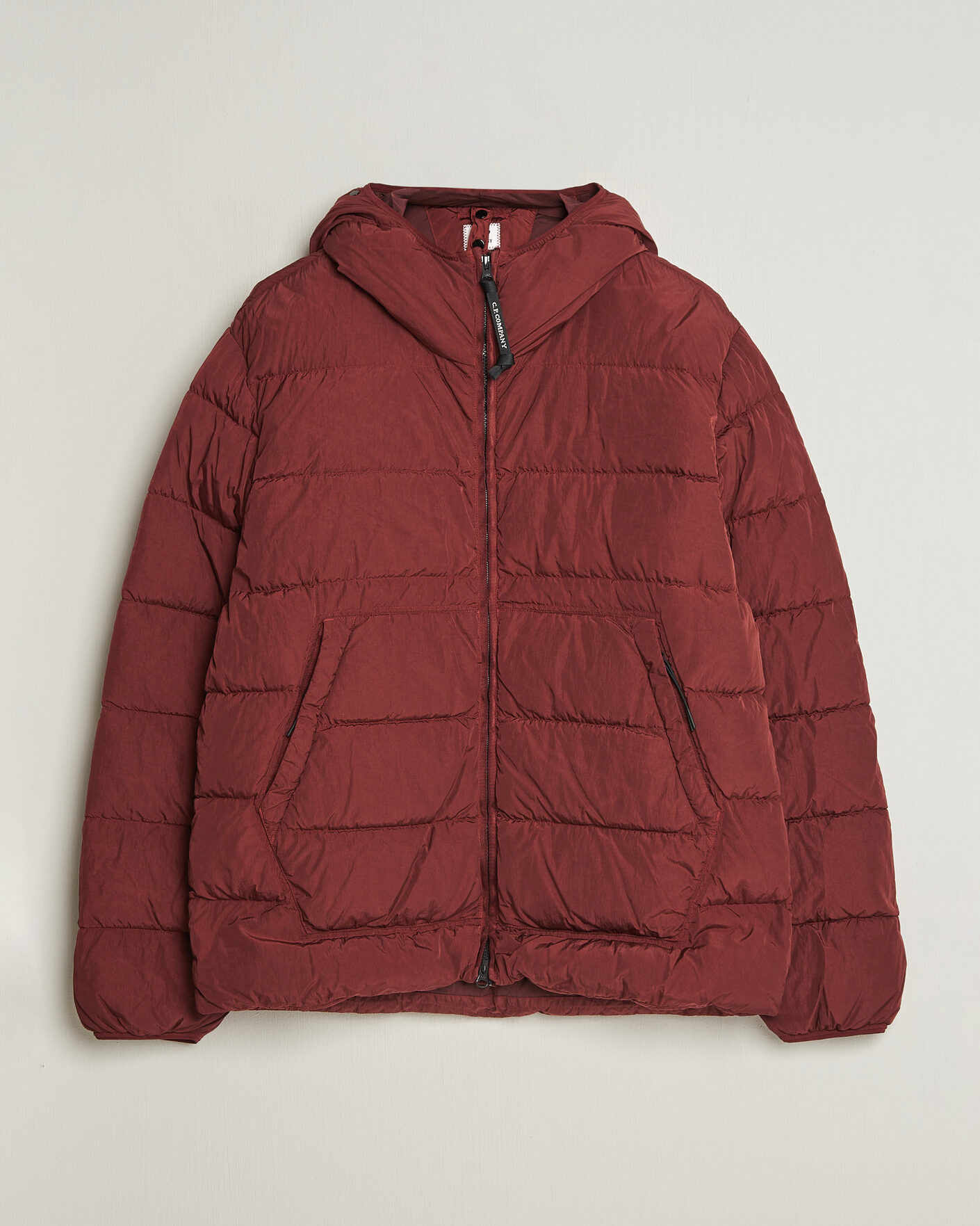Heren | Jassen | C.P. Company | Chrome-R Goggle Down Jacket Burgundy