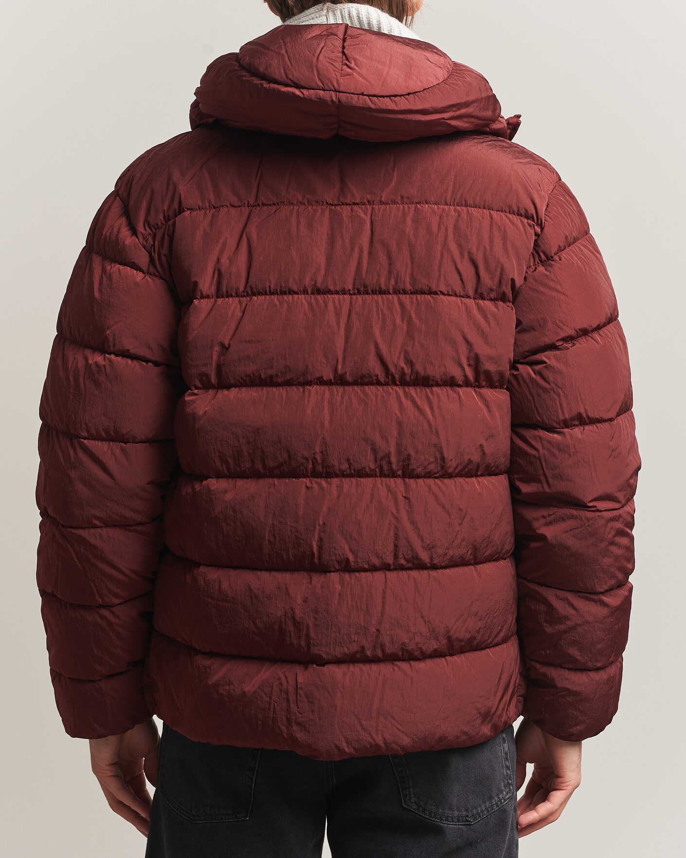 Heren | Jassen | C.P. Company | Chrome-R Goggle Down Jacket Burgundy