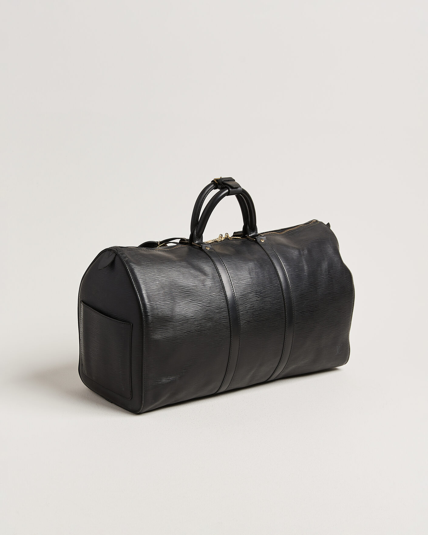 Heren | Pre-Owned & Vintage Bags | Louis Vuitton Pre-Owned | Keepall 50 Epi Leather Black