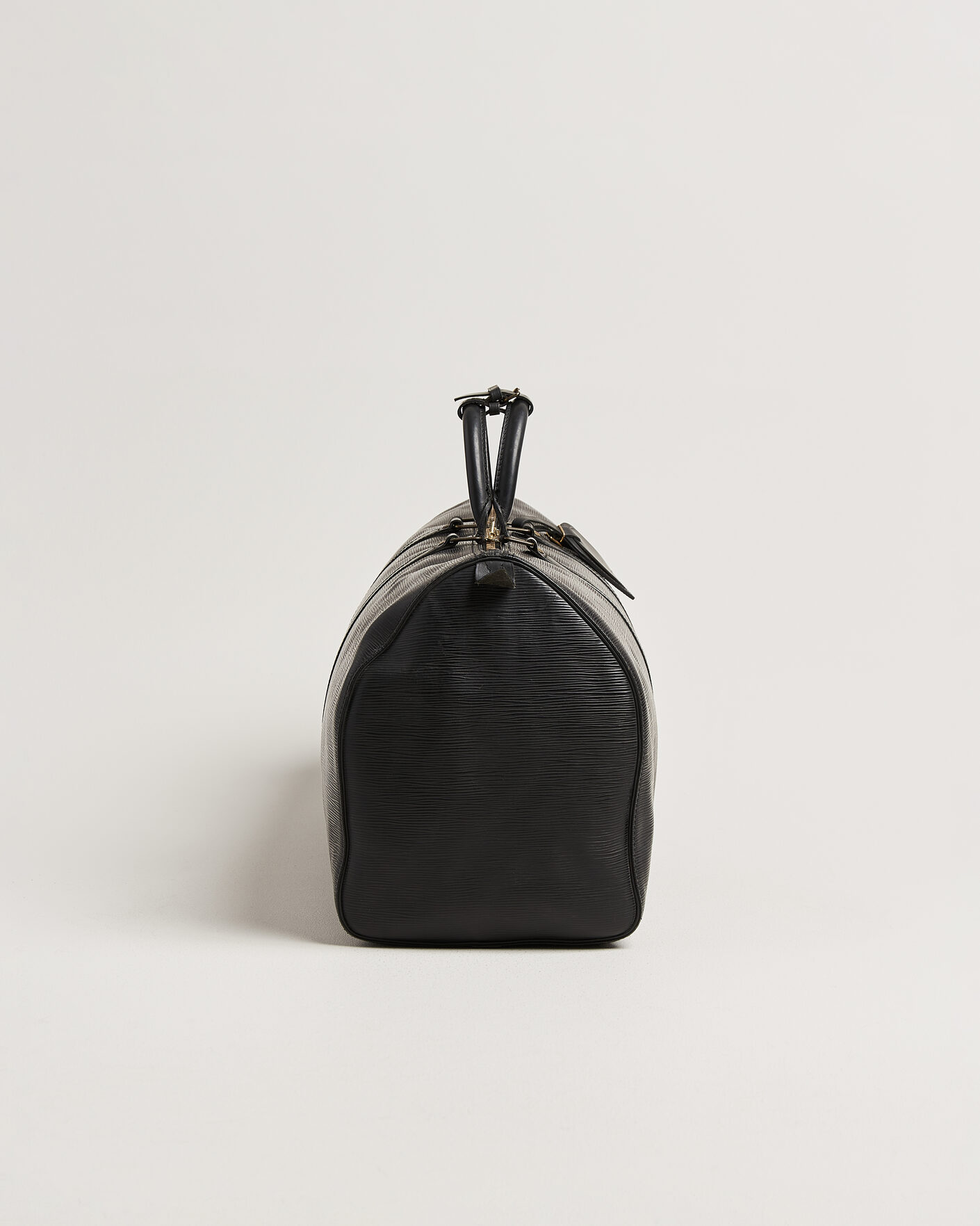 Homme | Louis Vuitton Pre-Owned Keepall 50 Epi Leather Black | Louis Vuitton Pre-Owned | Keepall 50 Epi Leather Black