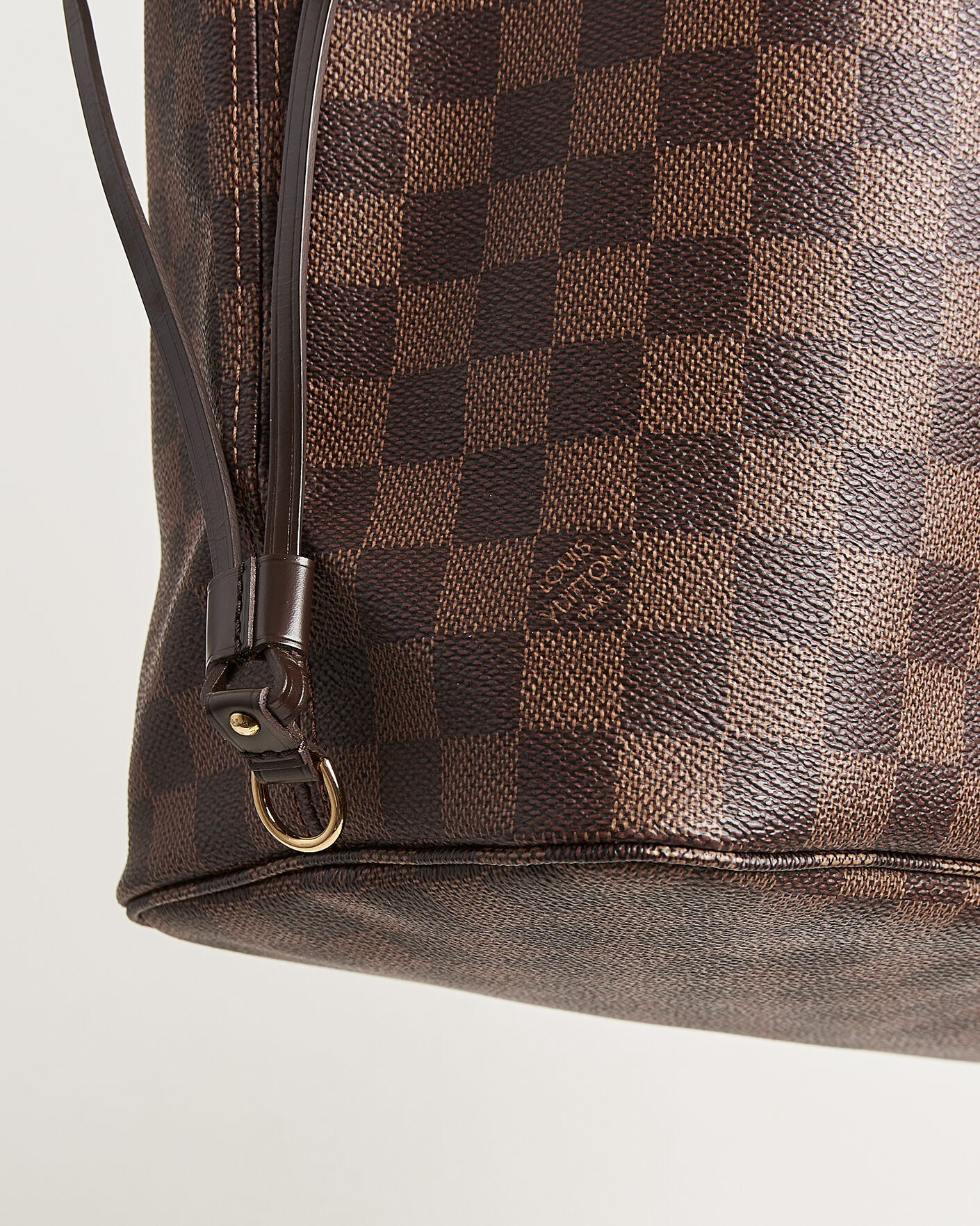 Heren | Pre-Owned & Vintage Bags | Louis Vuitton Pre-Owned | Neverfull MM Damier Ebene