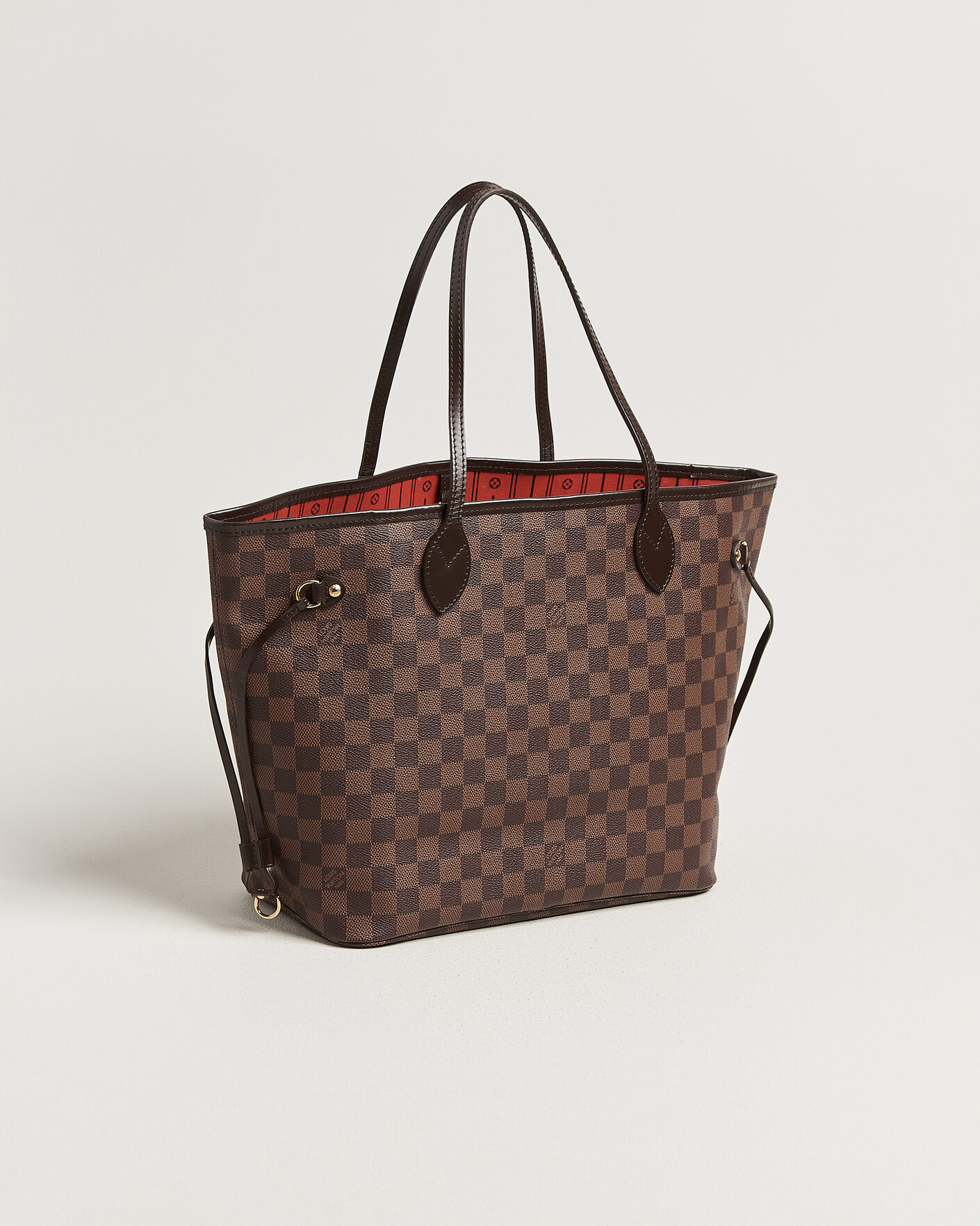 Heren | Pre-Owned & Vintage Bags | Louis Vuitton Pre-Owned | Neverfull MM Damier Ebene