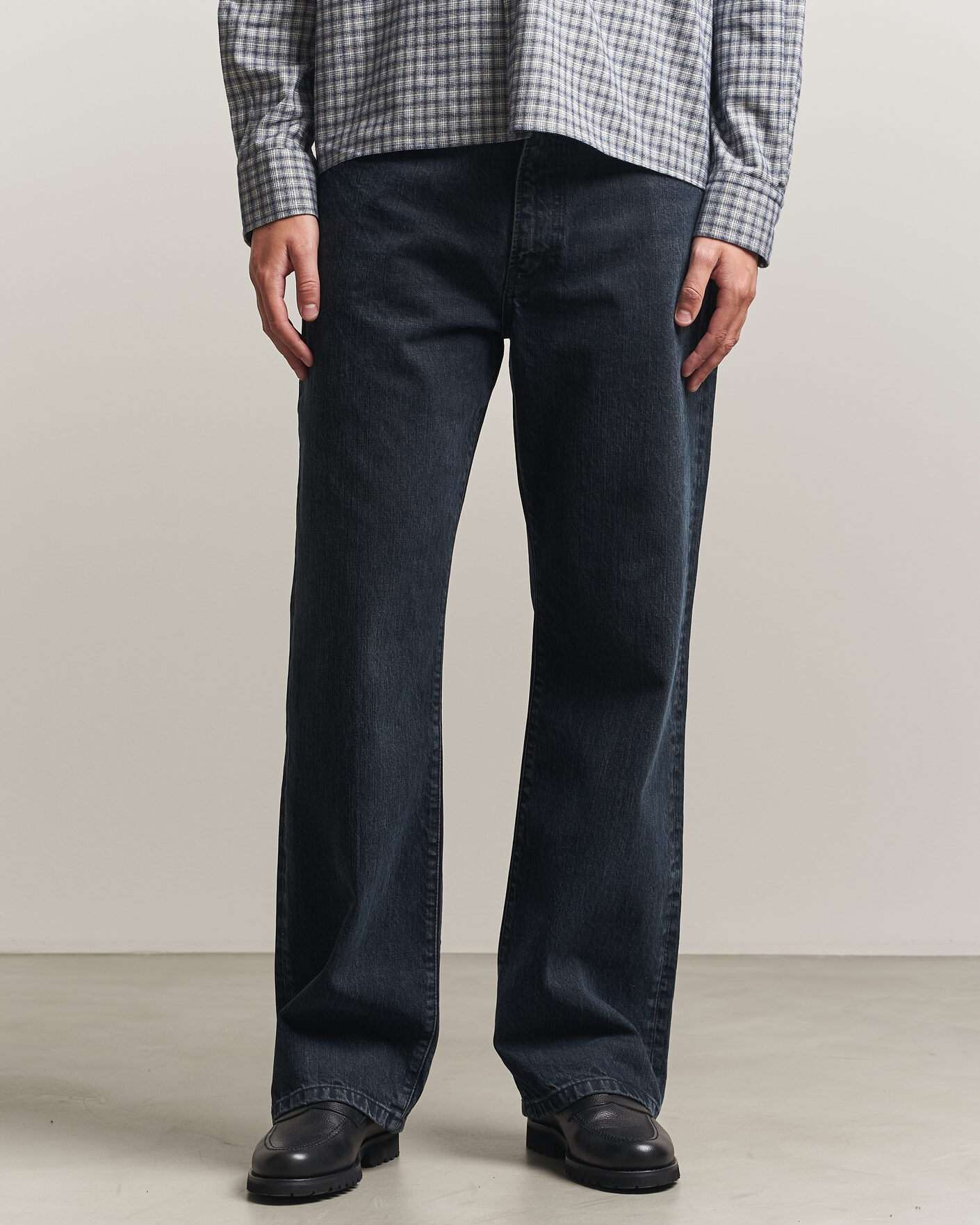 Heren | Broeken | Jeanerica | VM009 Vega Jeans Blue Black