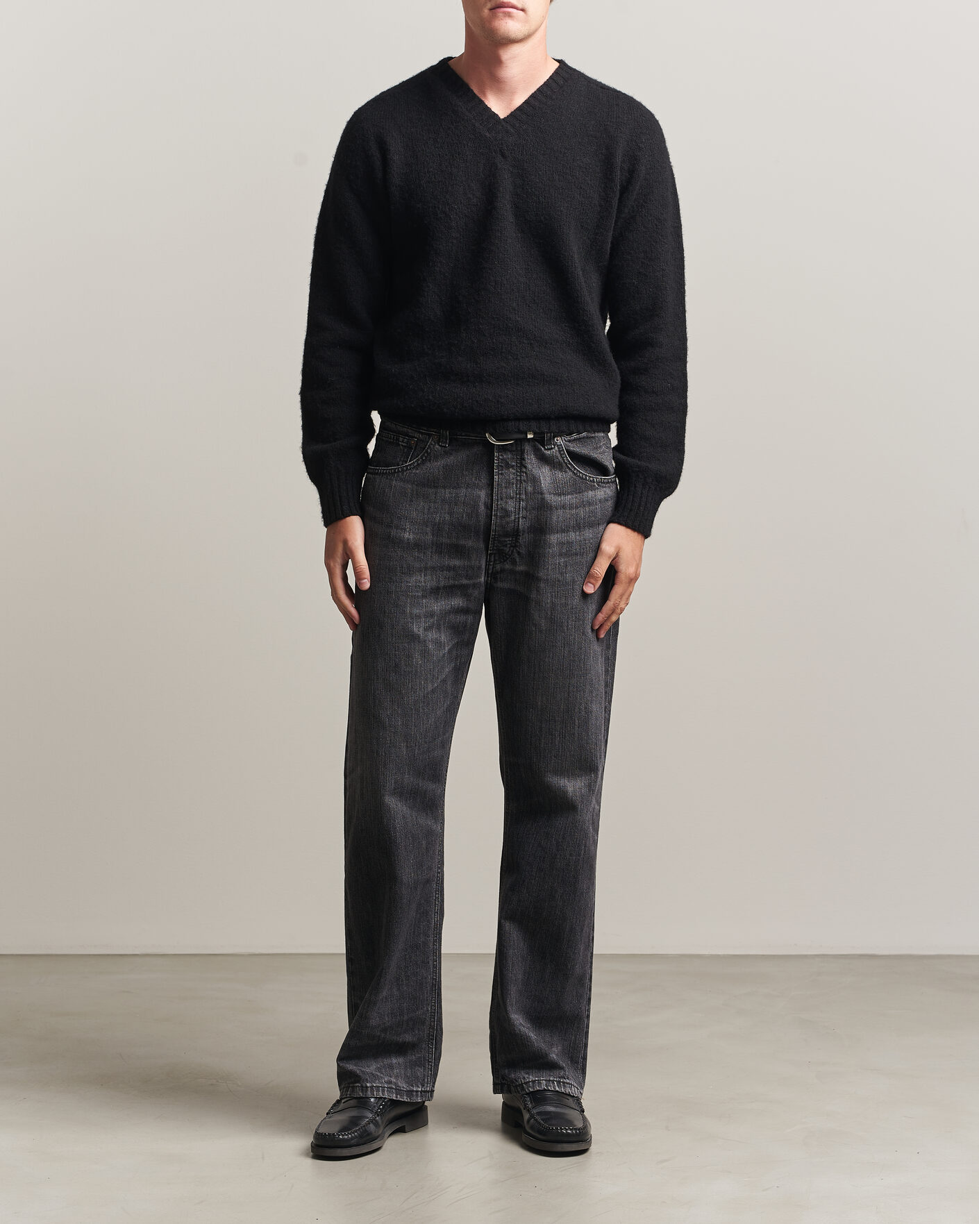 Homme | Jeans | Jeanerica | VM009 Vega Jeans Black Righe