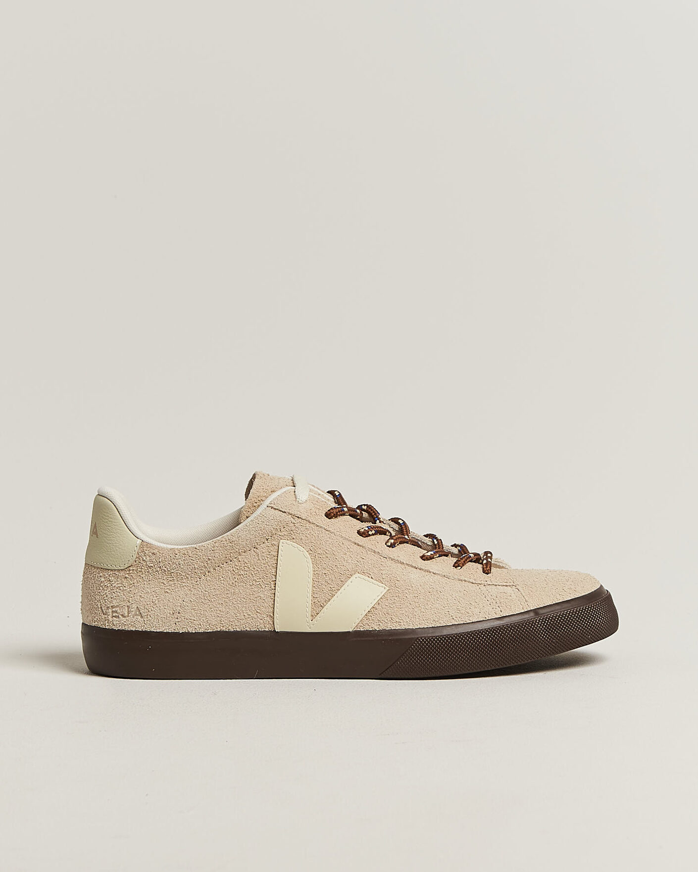 Homme | Baskets | Veja | Campo Suede Sneaker Almond/Pierre