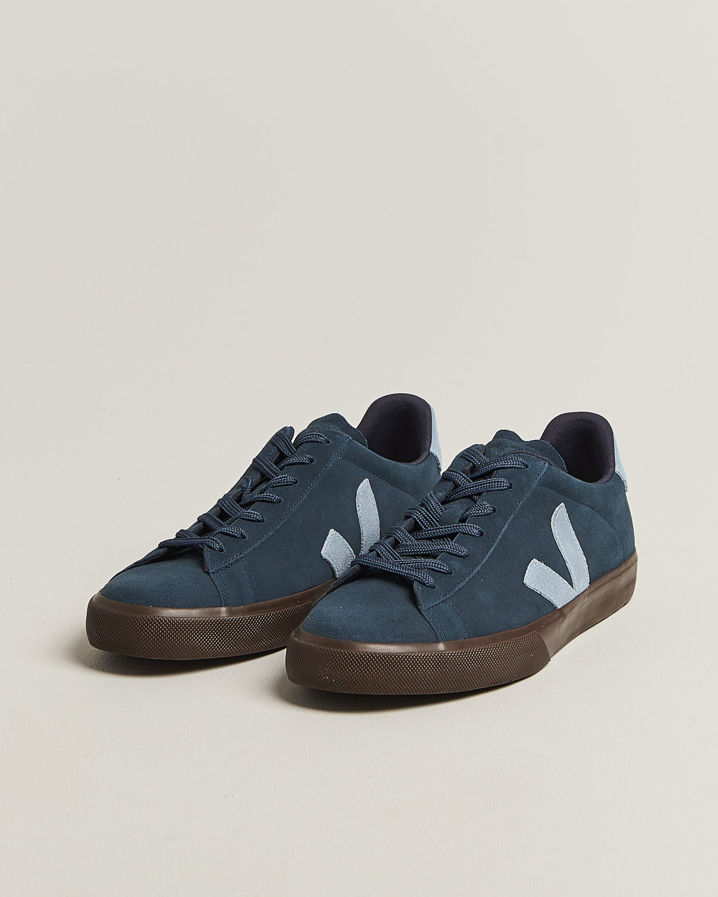 Homme | Baskets | Veja | Campo Suede Sneaker Nautico/Steel Eagle