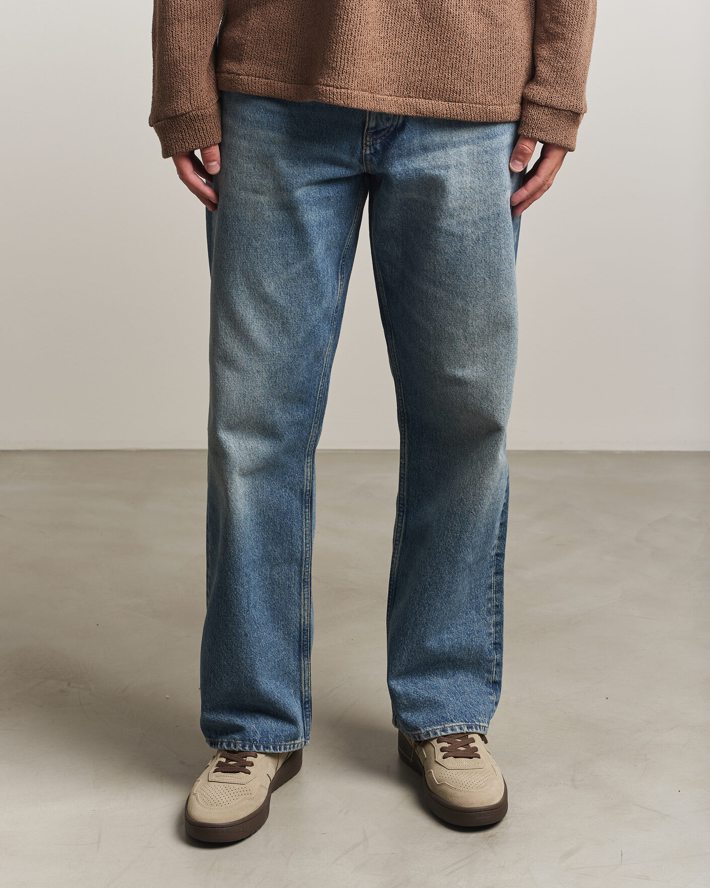 Heren | Sneakers | Veja | V-90 Suede Sneaker Taupe/Eagle