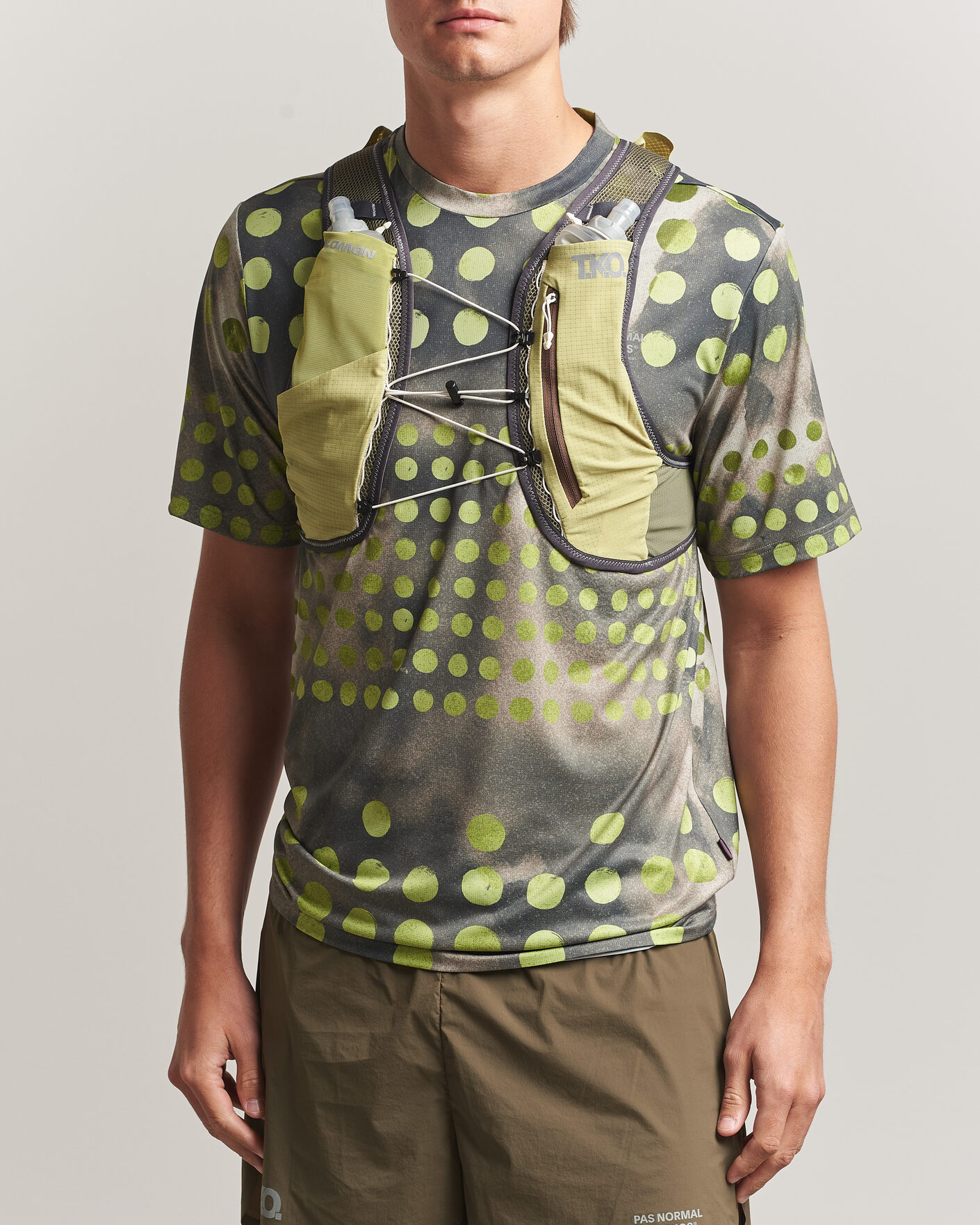 Heren | Actieve accessoires | Pas Normal Studios | X Salomon Race Skin 2 Vest Sweat Pea