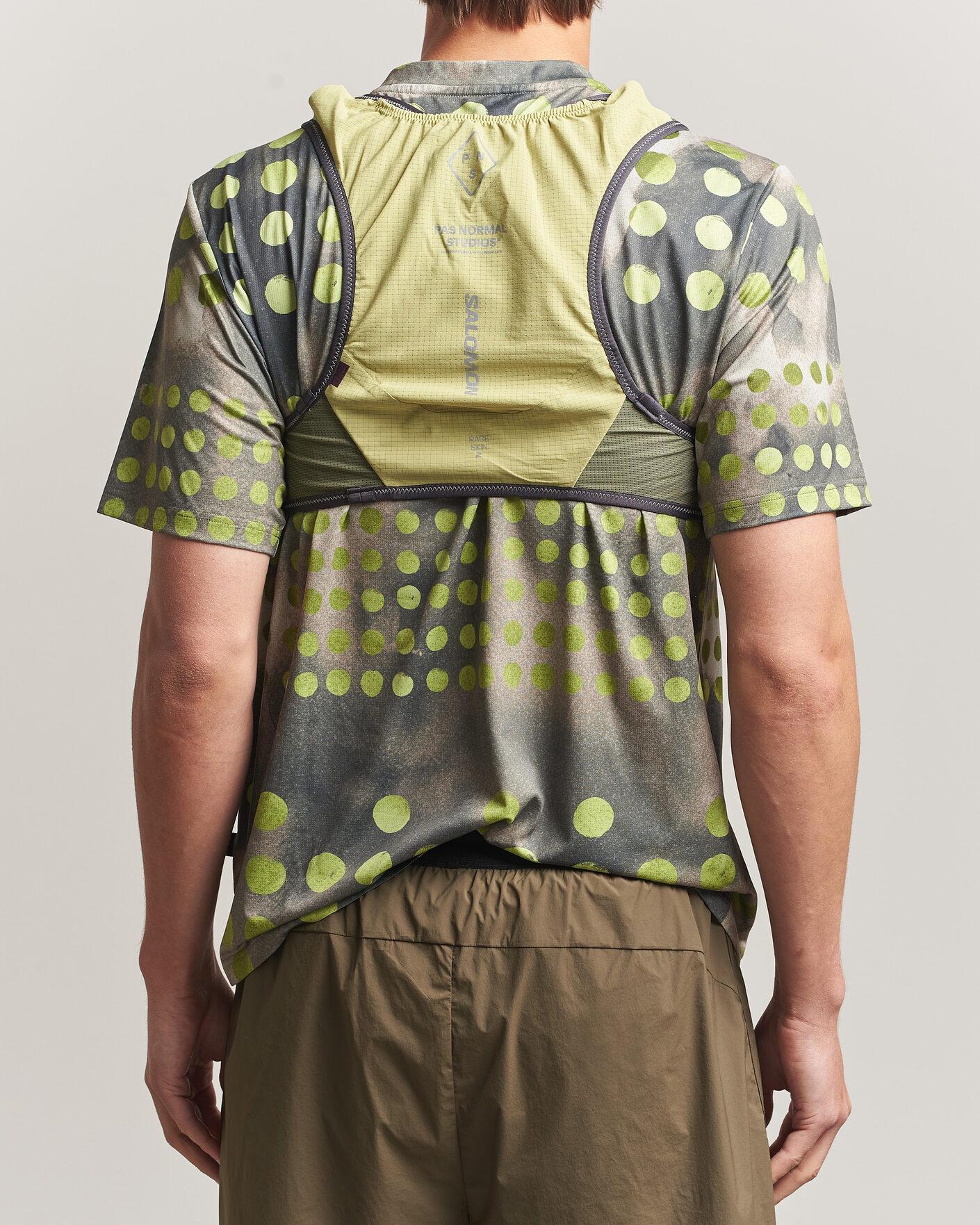 Heren | Actieve accessoires | Pas Normal Studios | X Salomon Race Skin 2 Vest Sweat Pea