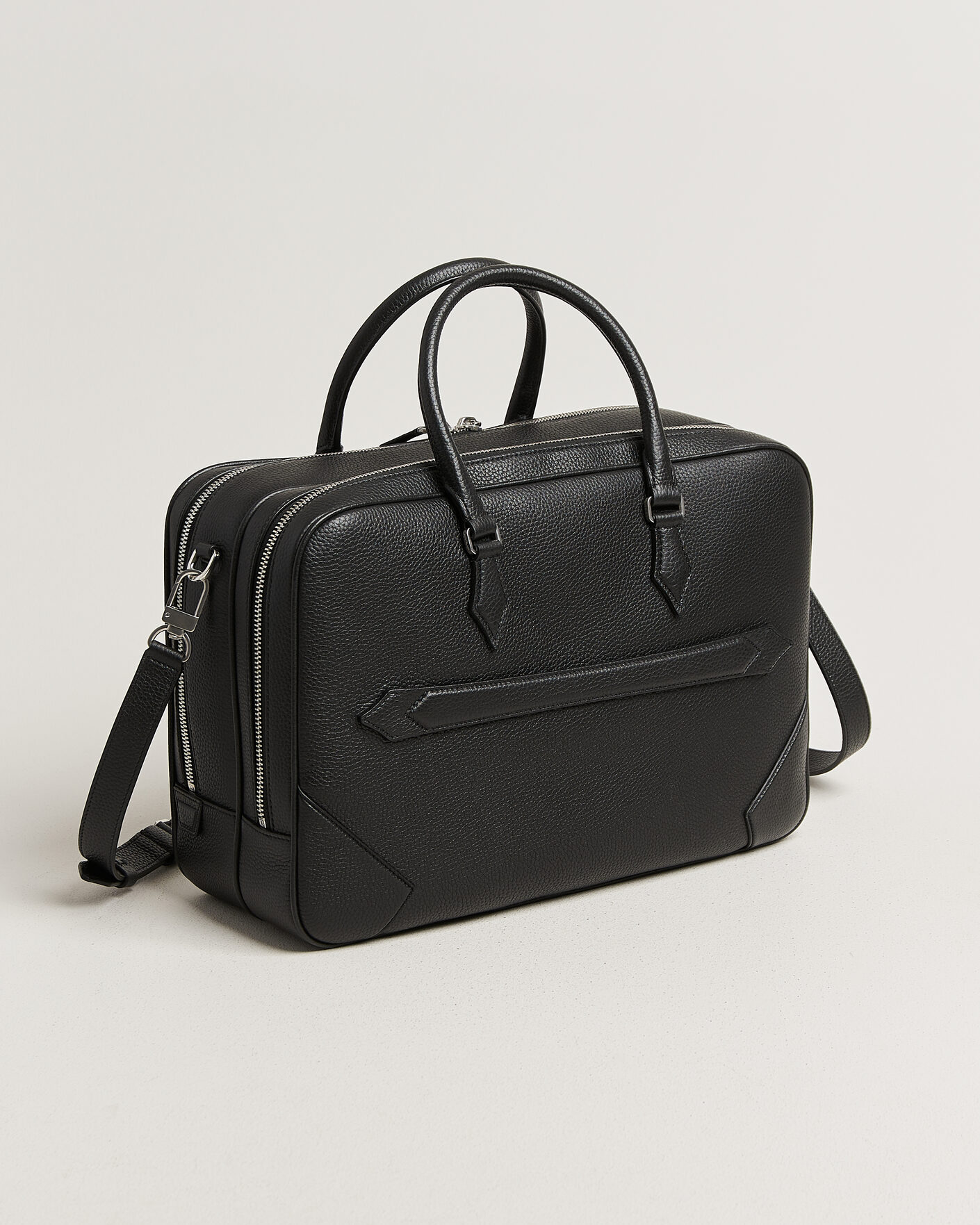 Heren | Tassen | Montblanc | Large Briefcase Grain Leather Black