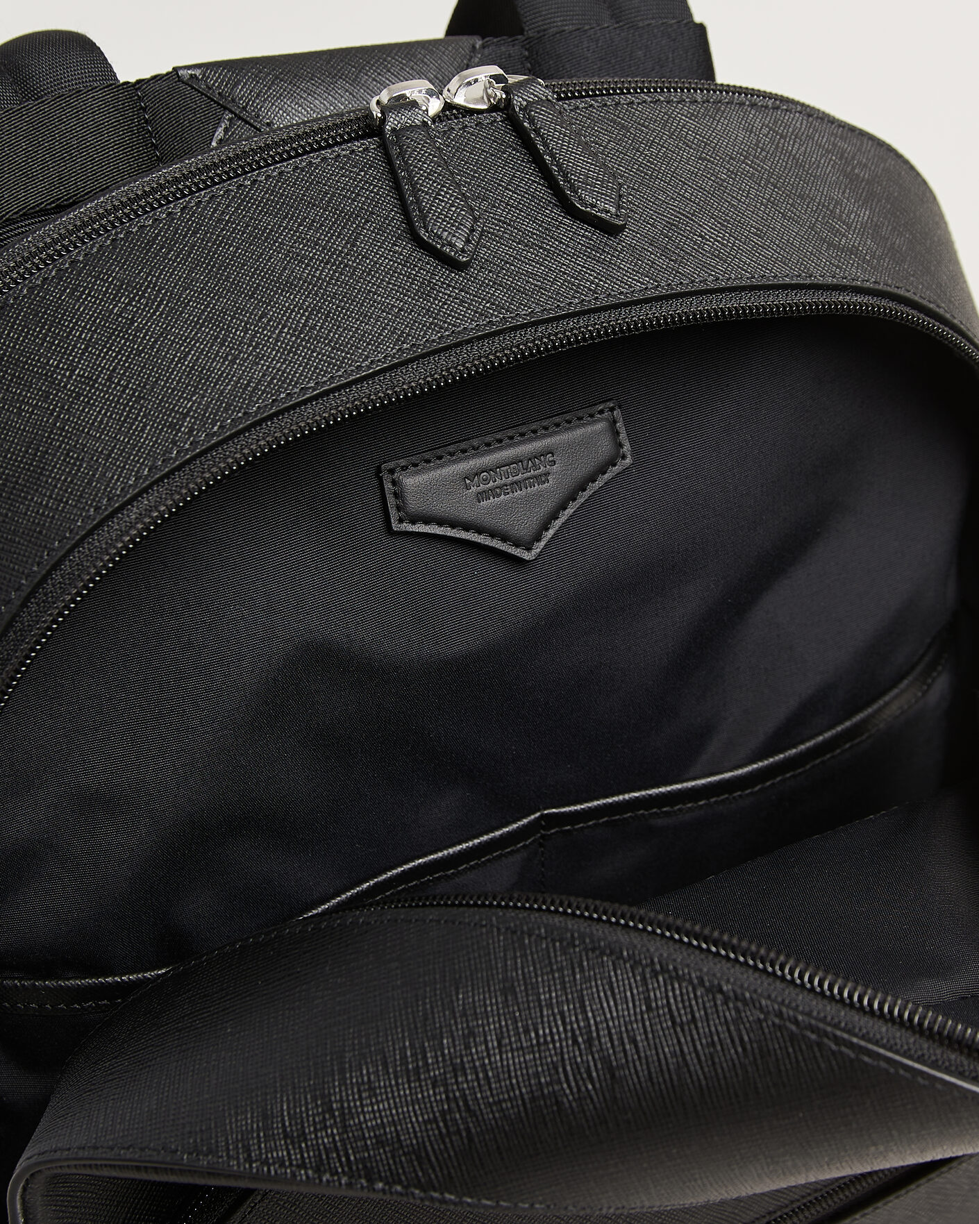 Heren | Tassen | Montblanc | Sartorial Large Backpack 3 Compartments Black